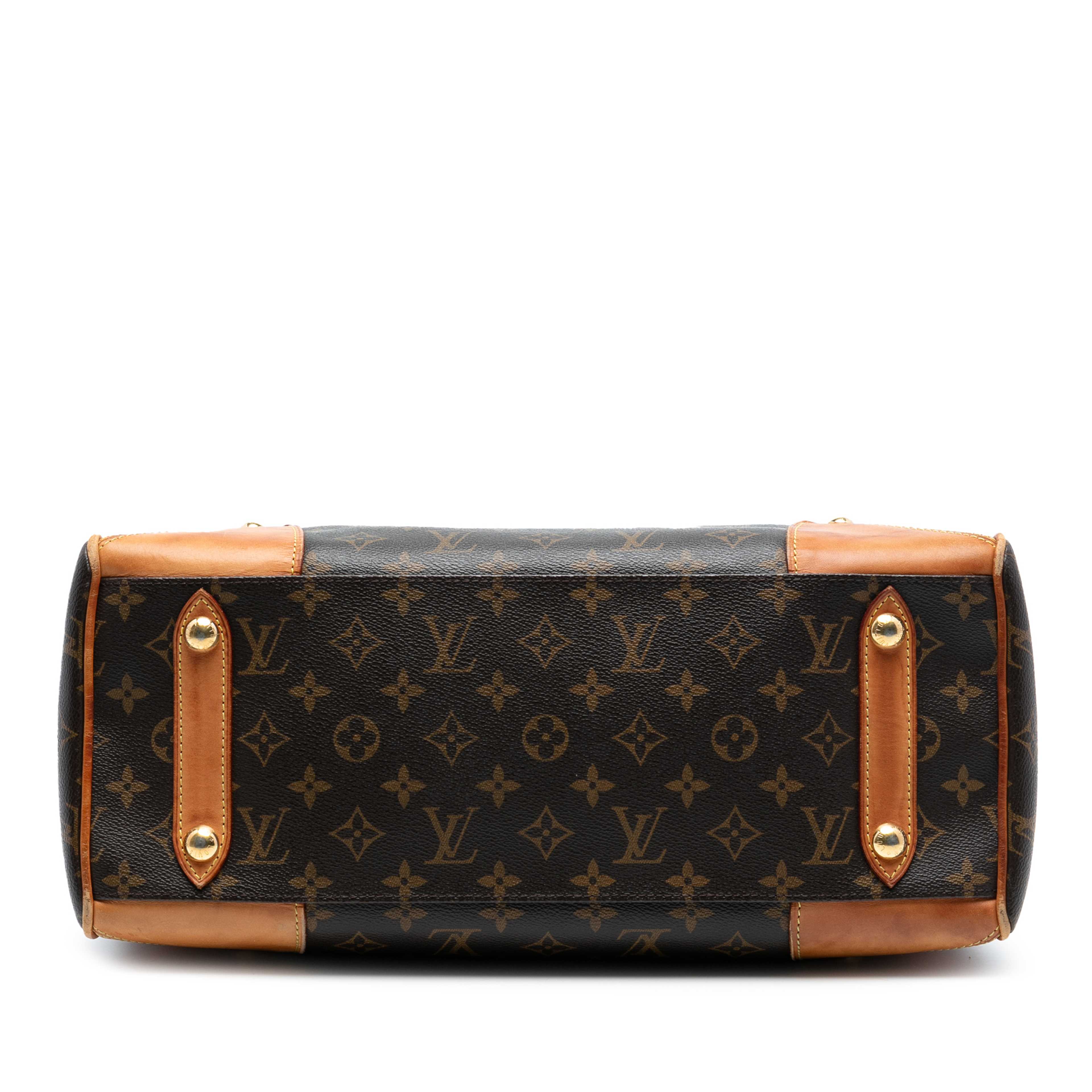 Louis Vuitton Monogram Retiro Gm, från Luxclusif, i färgen brown. Klicka för att öppna bilden i stort format