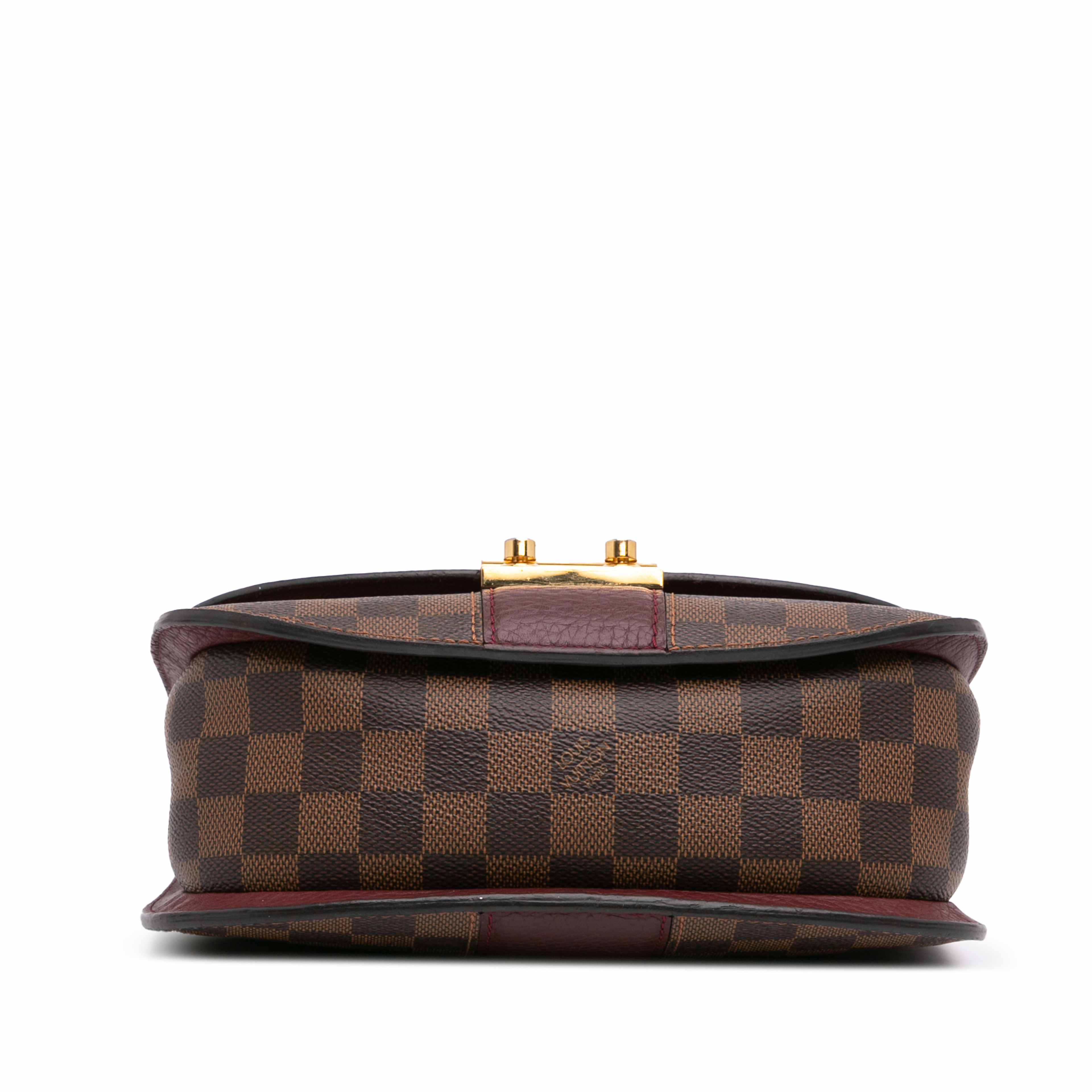 Louis Vuitton Damier Ebene Cuir Taurillon Wight