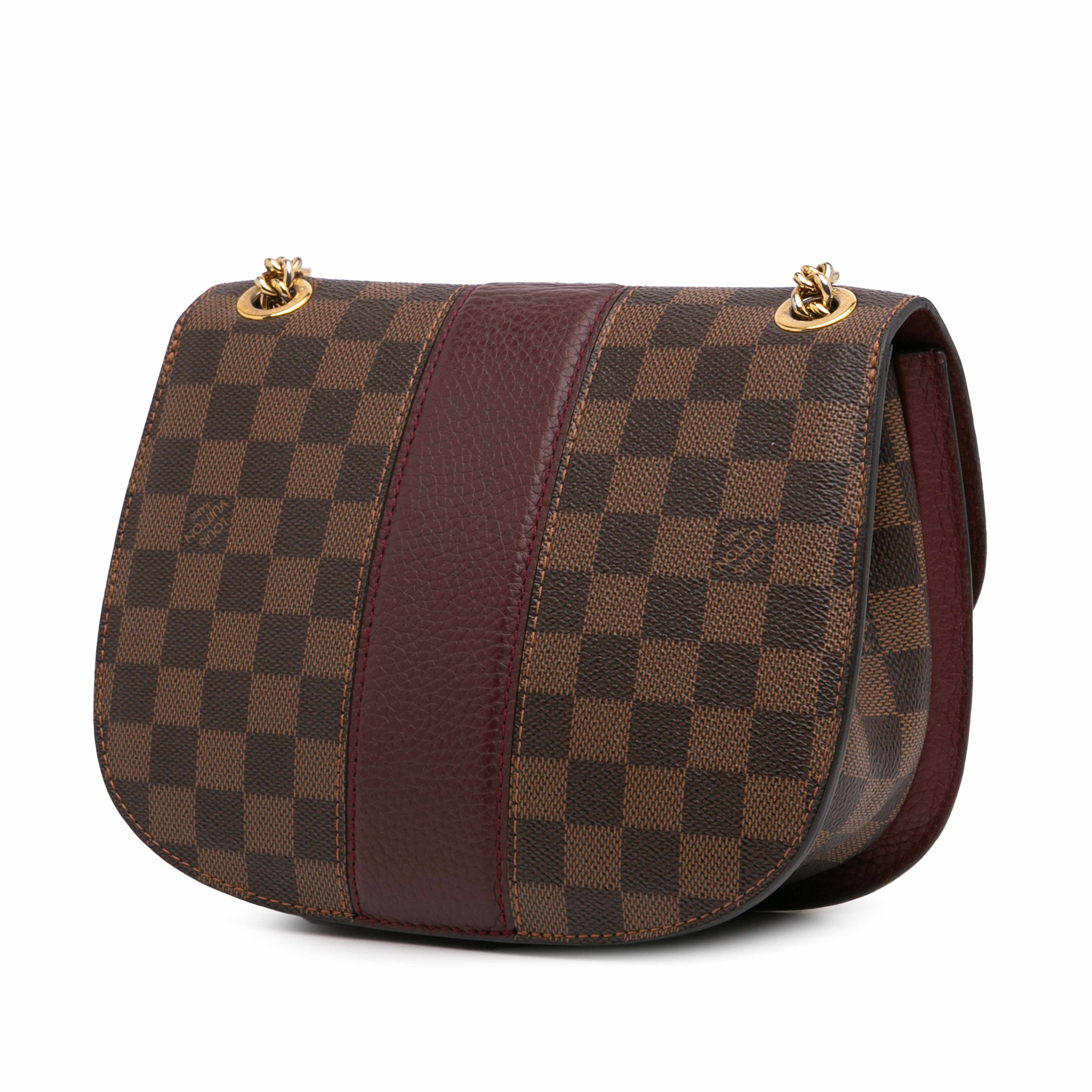 Louis Vuitton Damier Ebene Cuir Taurillon Wight