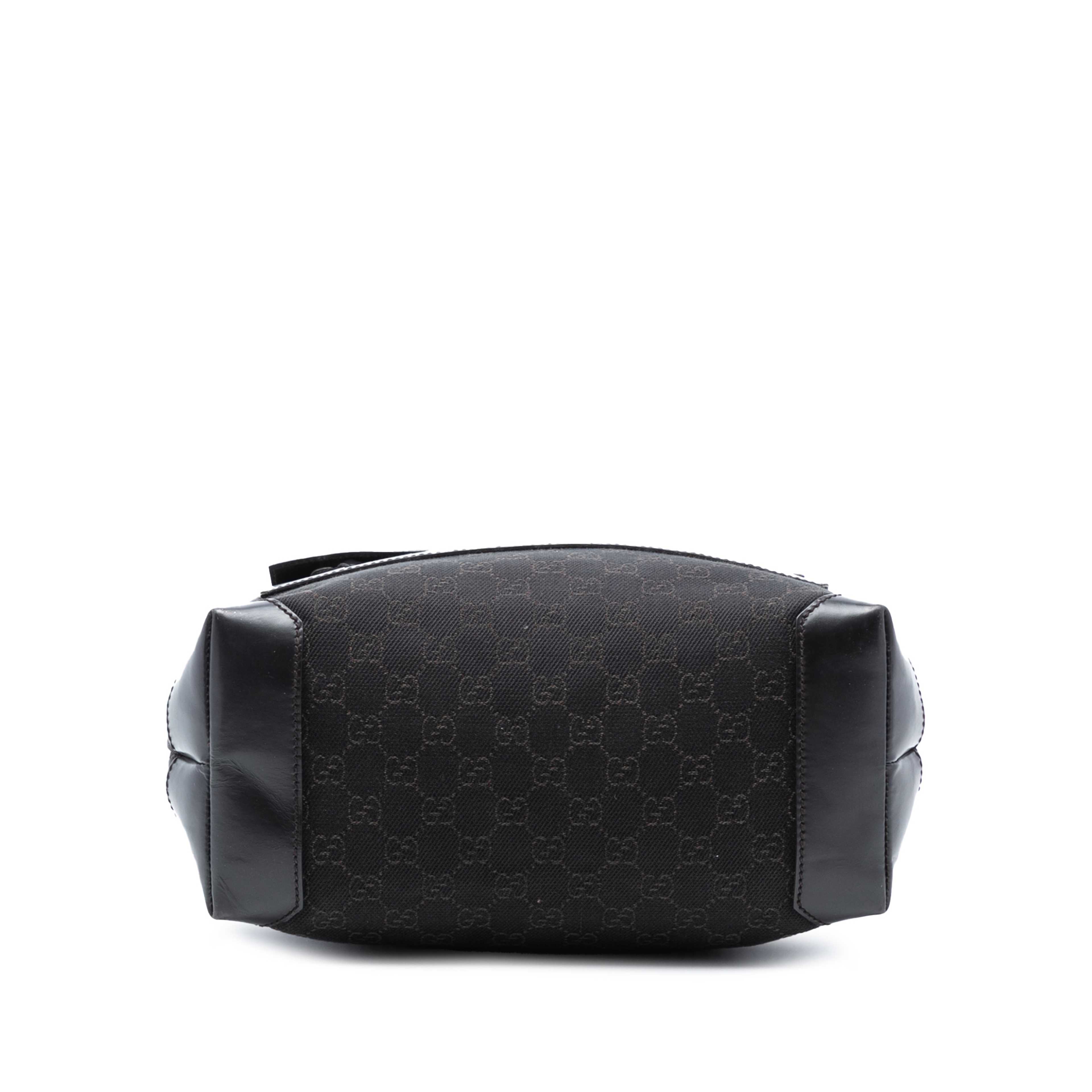 Gucci Gg Denim Tote, från Luxclusif, i färgen brun. Klicka för att öppna bilden i stort format