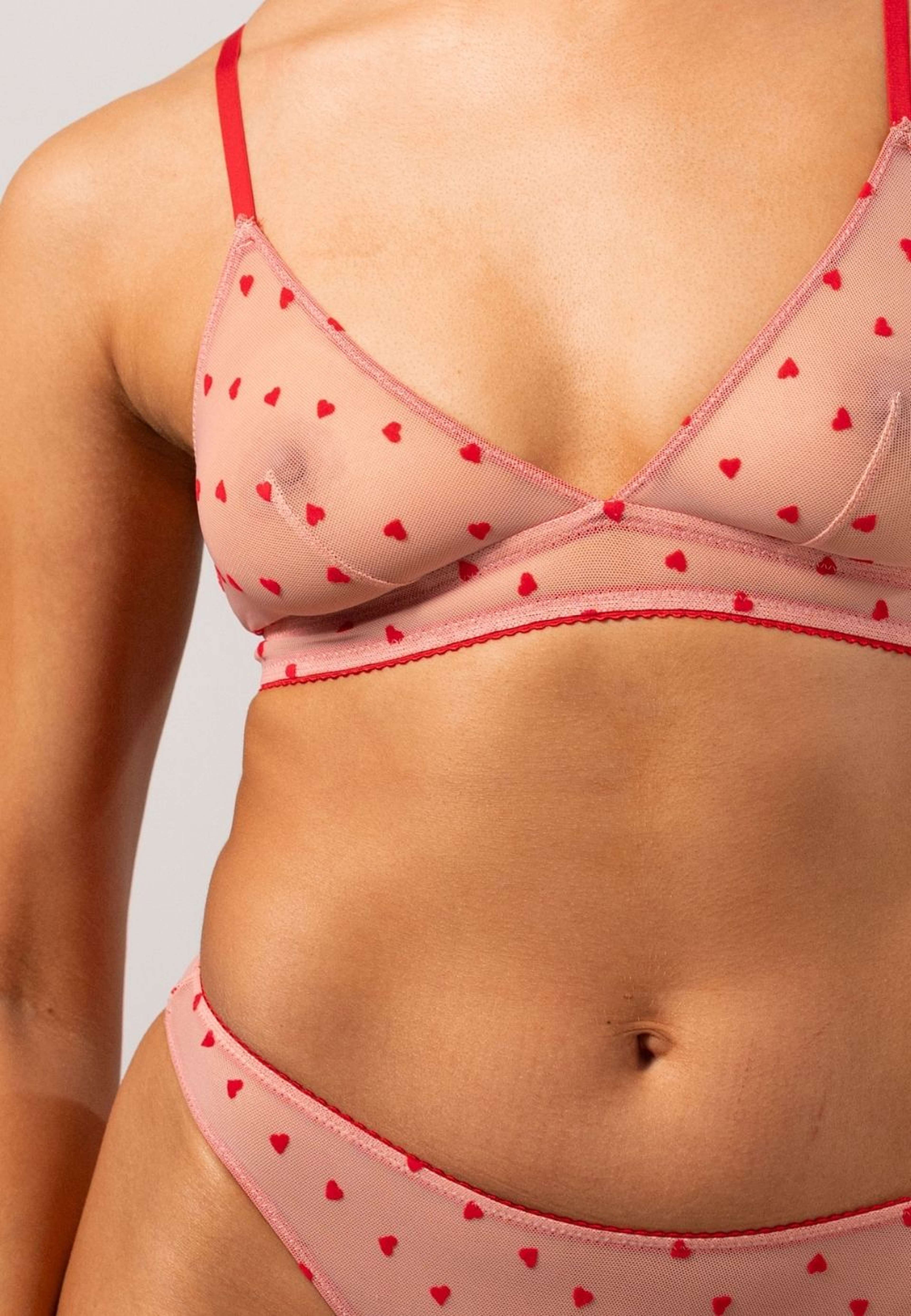 Mesh Triangle Bralette