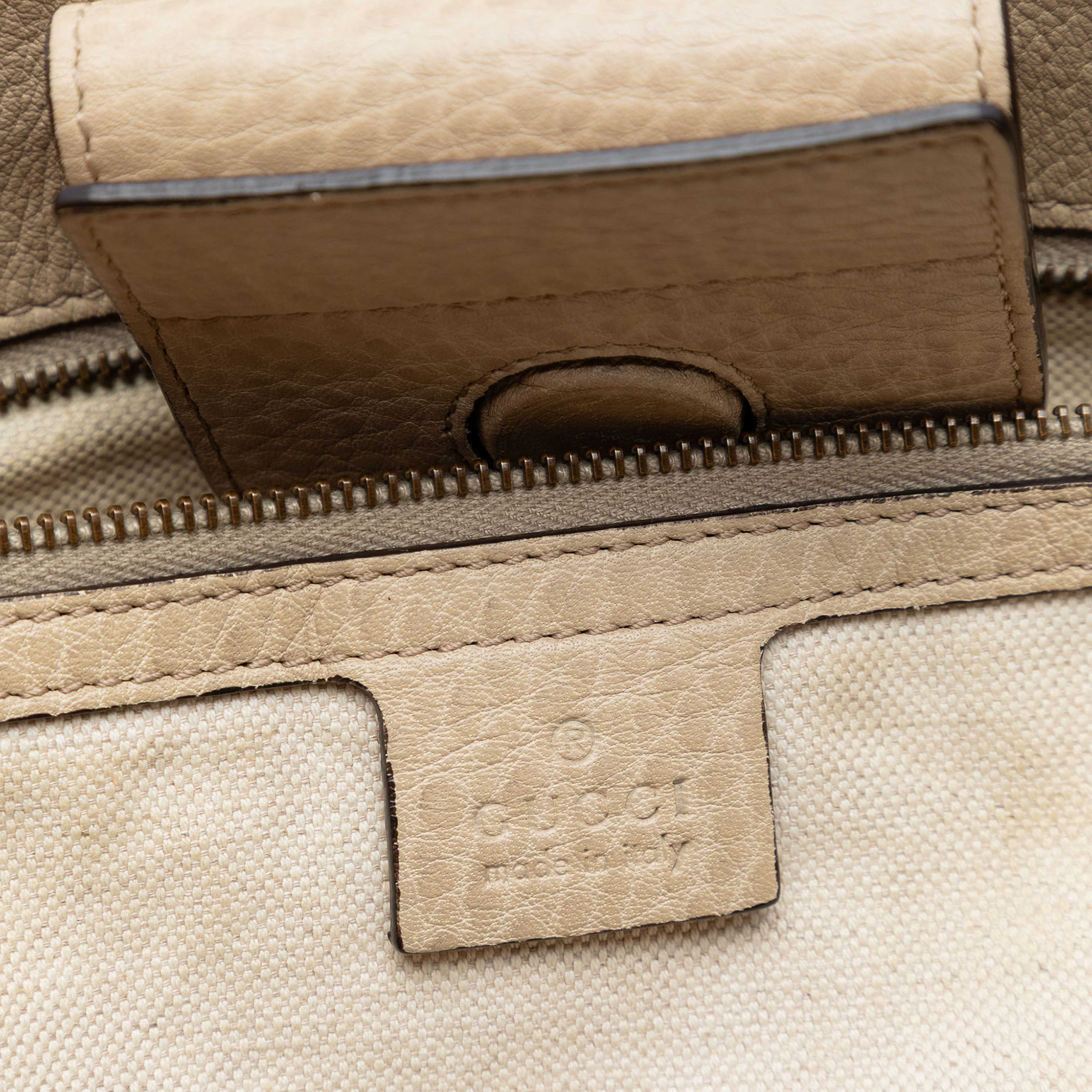 Gucci Gg Canvas Miss Gg Tote, från Luxclusif, i färgen beige. Klicka för att öppna bilden i stort format