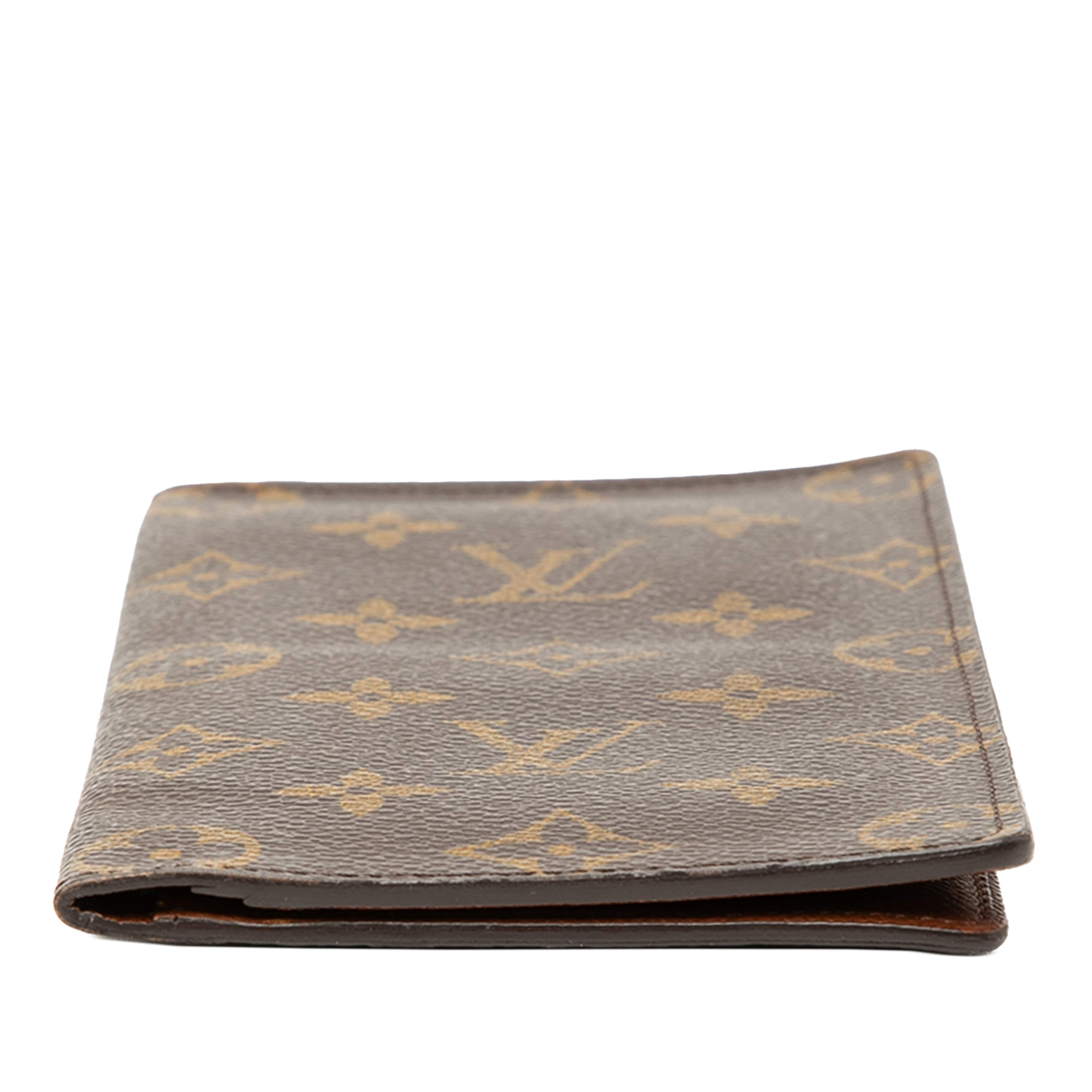 Louis Vuitton Monogram Brazza Long Wallet, från Luxclusif, i färgen brown. Klicka för att öppna bilden i stort format