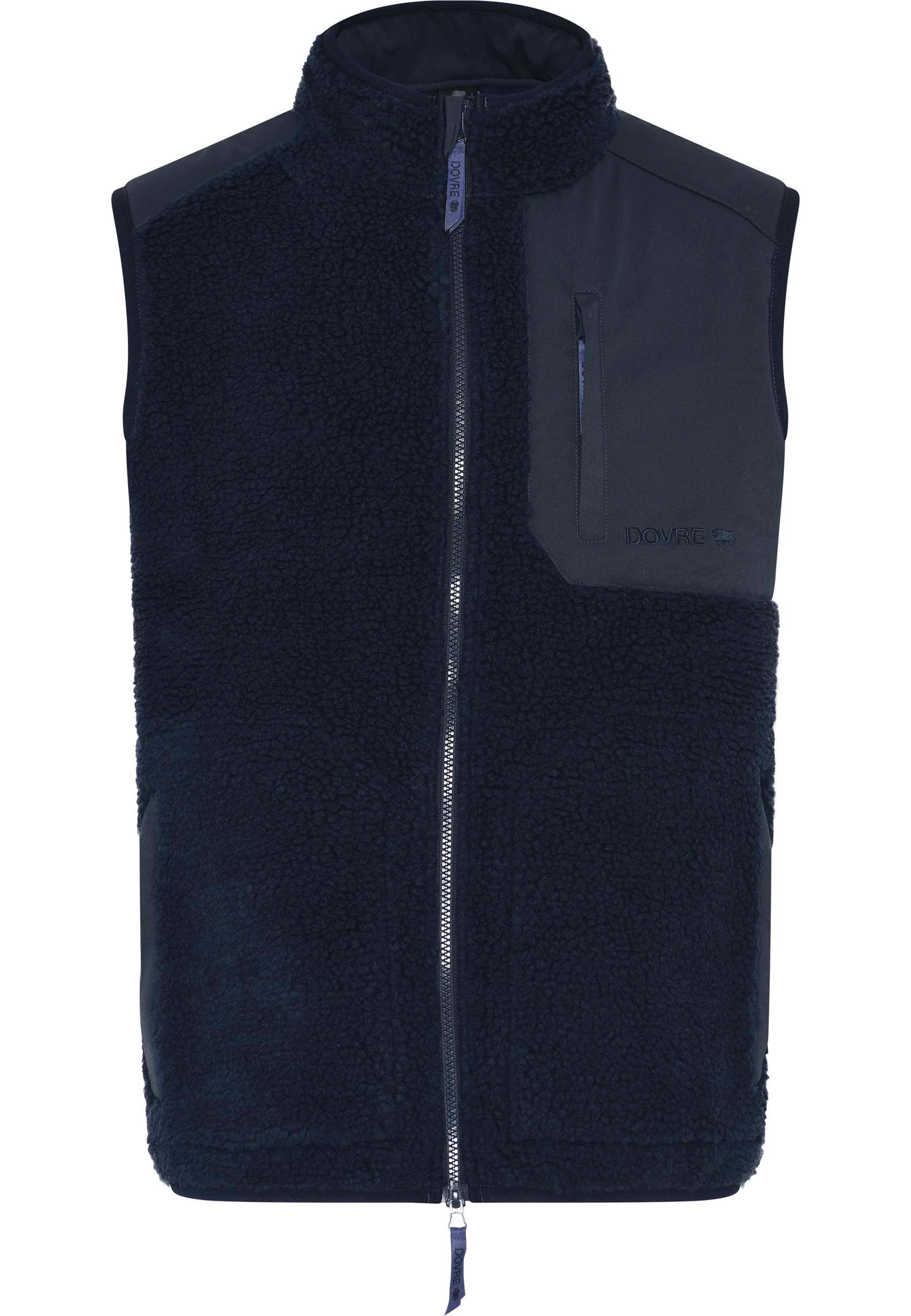 Teddy Fleece Väst | Polyester | Beige