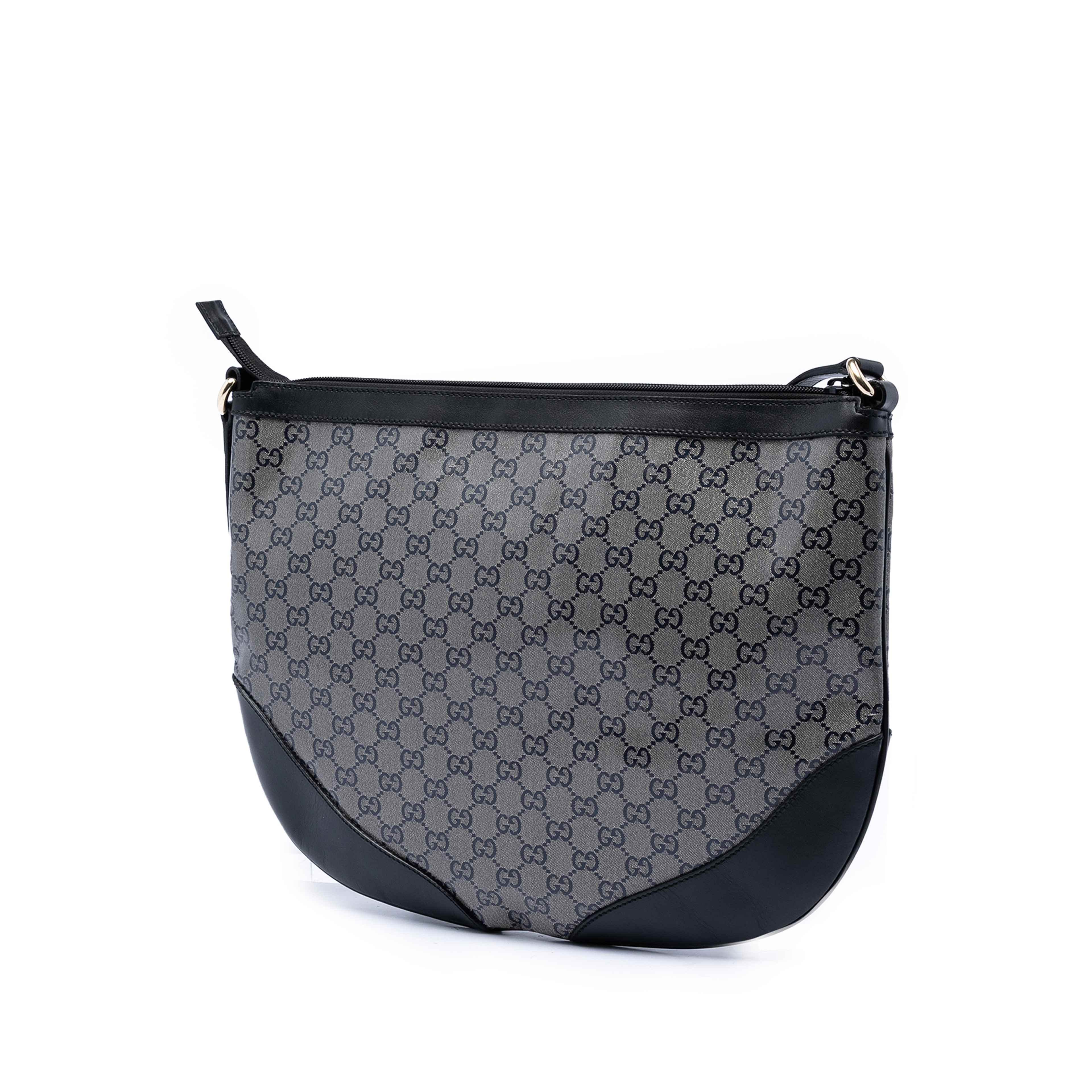 Gucci Gg Crystal Crossbody, från Luxclusif, i färgen grå. Klicka för att öppna bilden i stort format