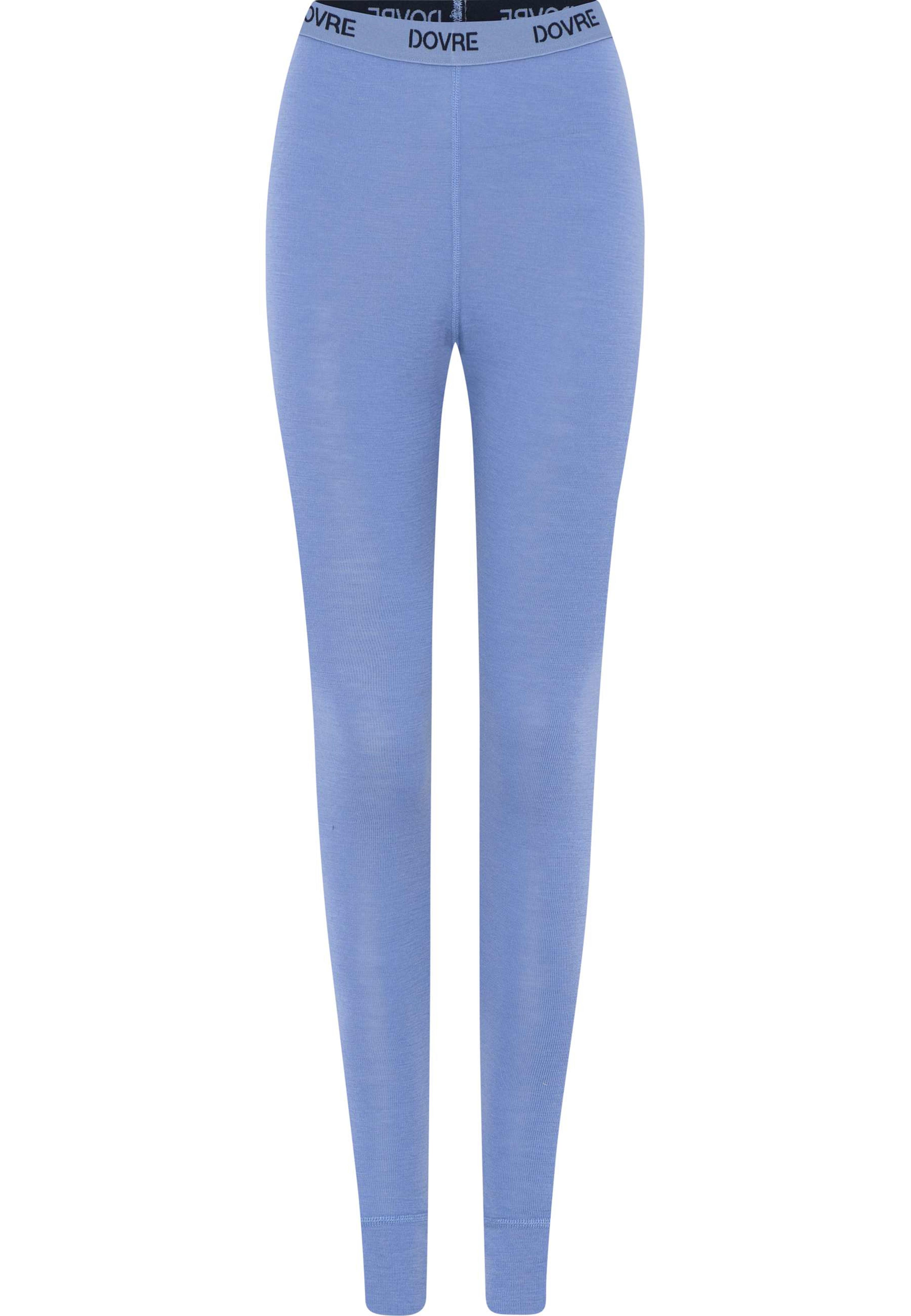 100 % Merinoull, Leggings, Blå