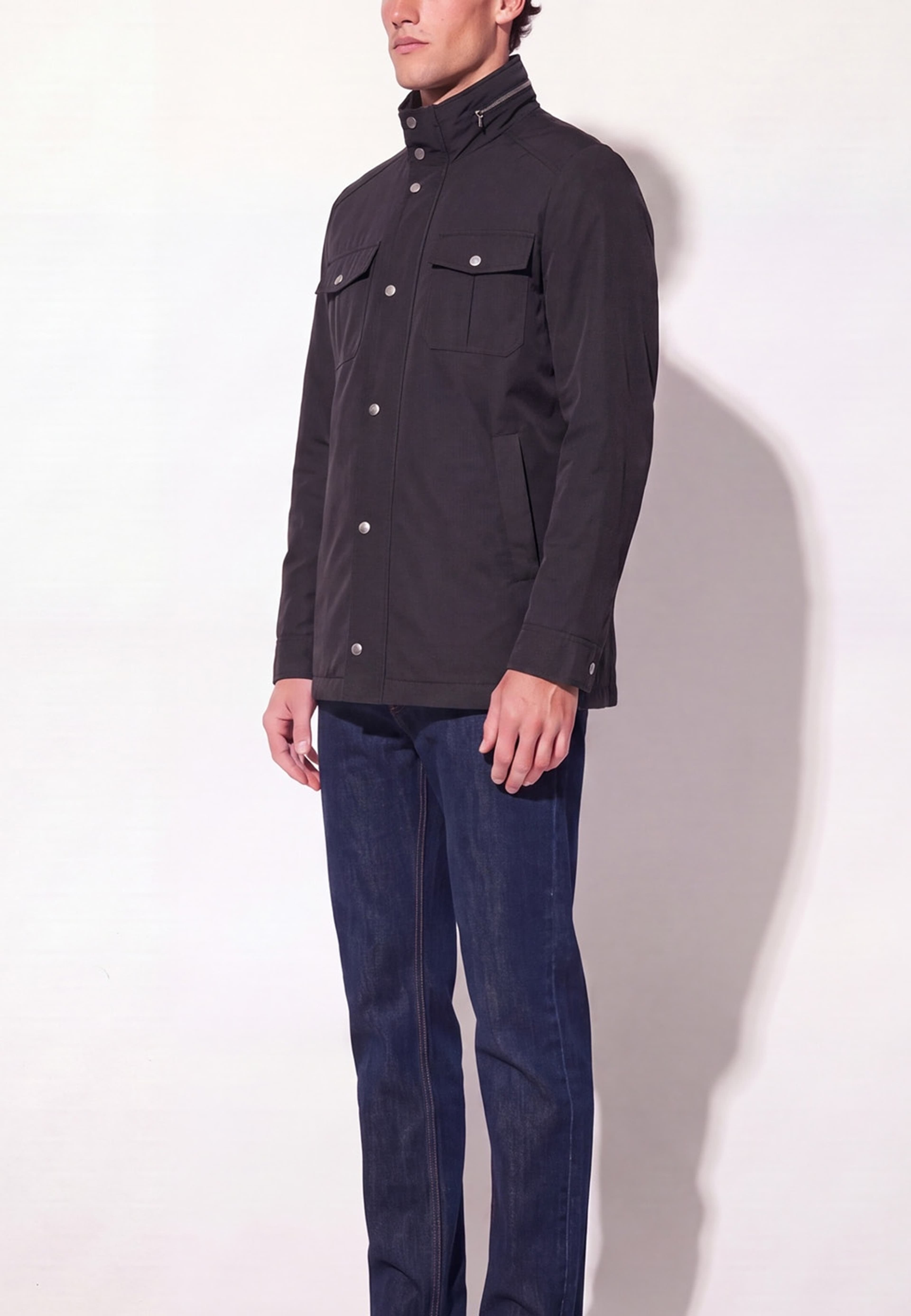 Leo Tech Jacket, från ROCKANDBLUE, i färgen black. Klicka för att öppna bilden i stort format