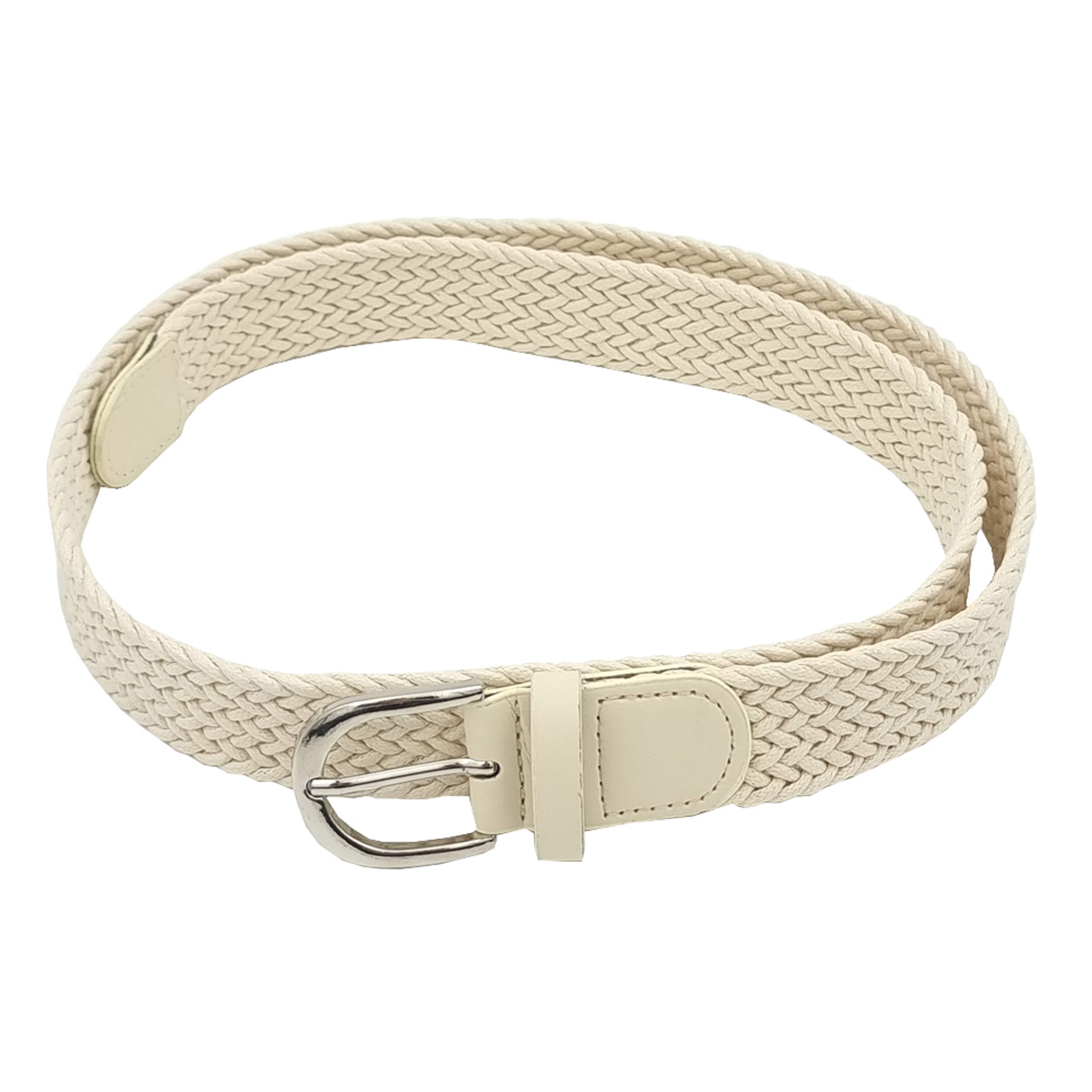 Flätat Bälte I Imitationsläder 3 Cm Brett