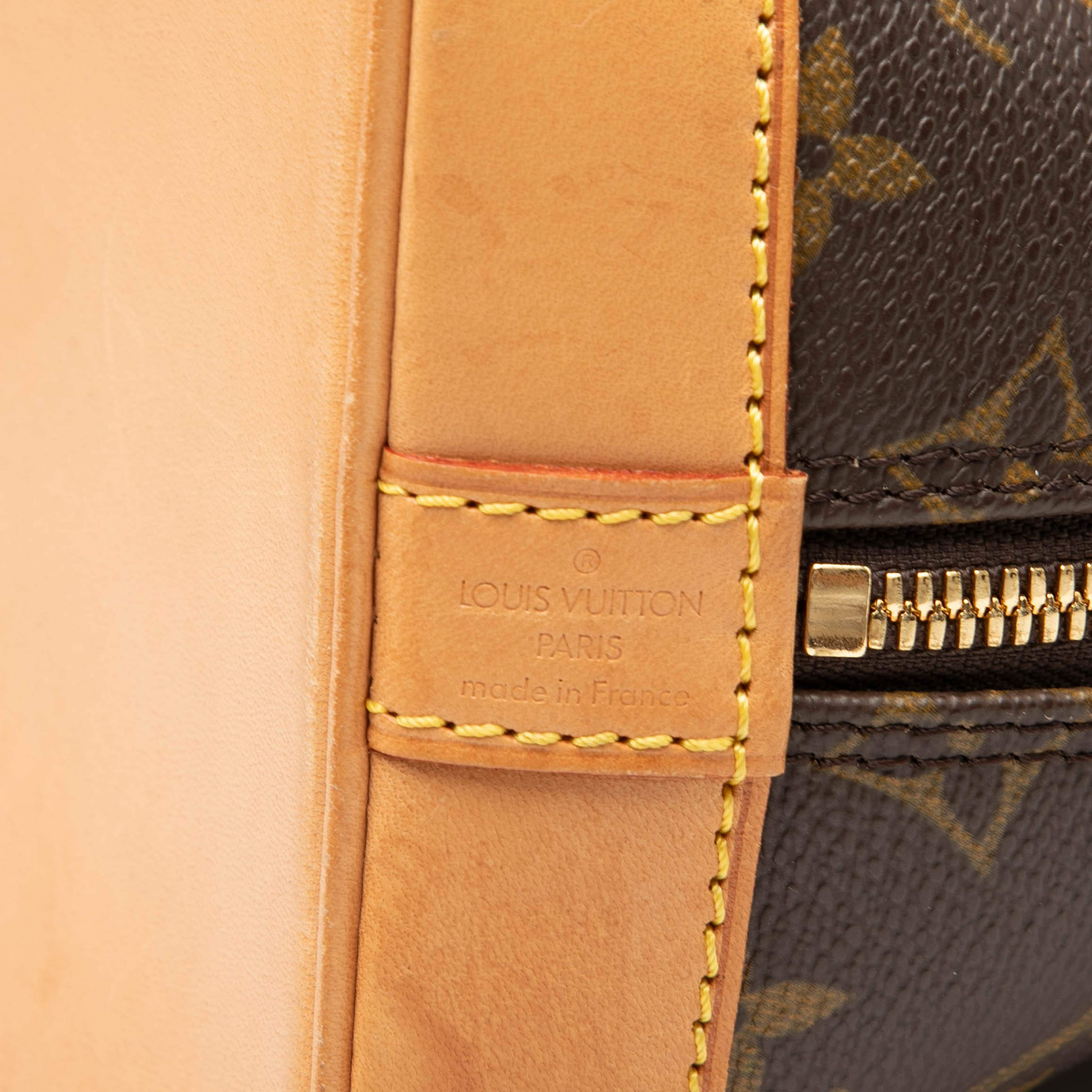 Louis Vuitton Monogram Alma Pm, från Luxclusif, i färgen brown. Klicka för att öppna bilden i stort format