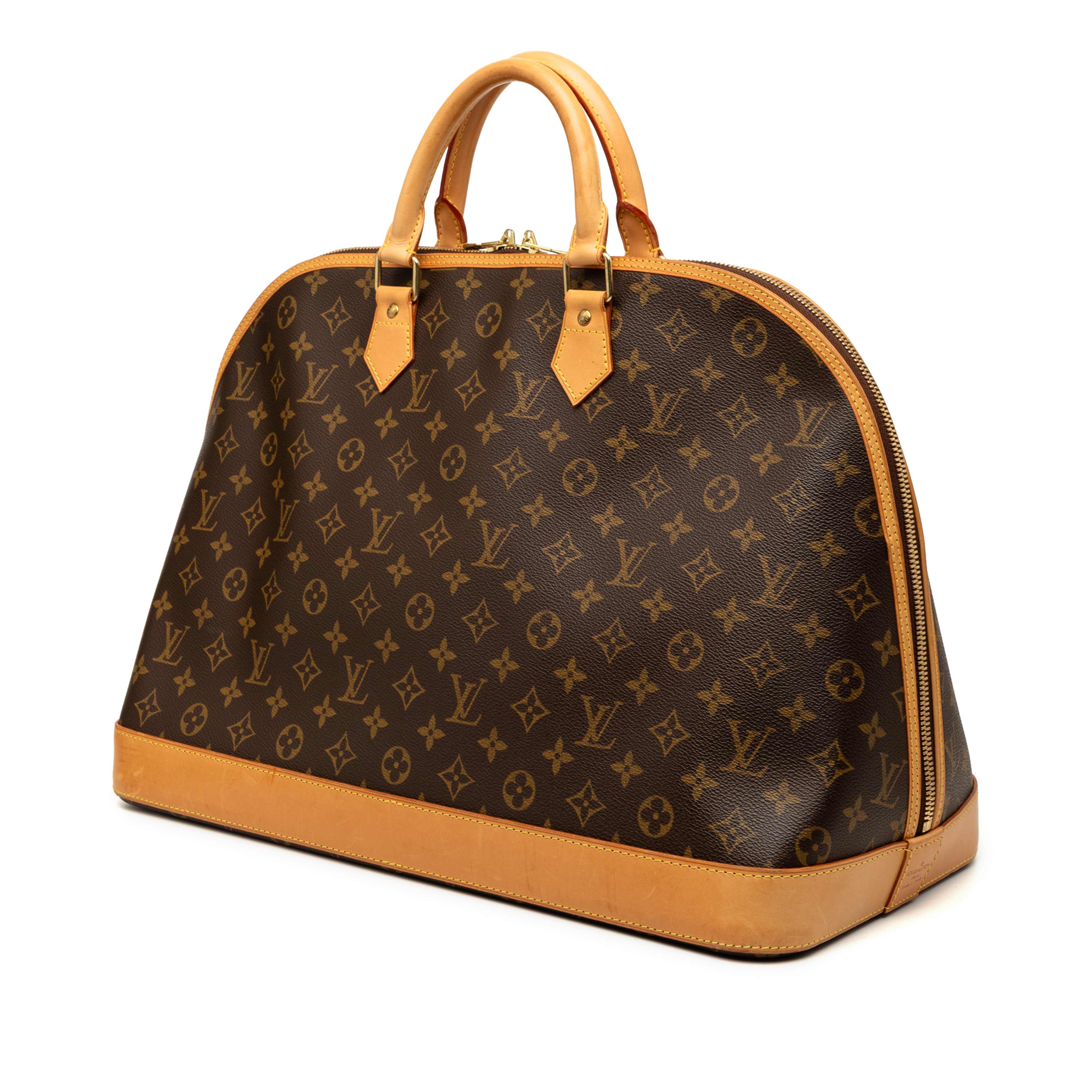 Louis Vuitton Monogram Alma Voyage Mm, från Luxclusif, i färgen brown. Klicka för att öppna bilden i stort format