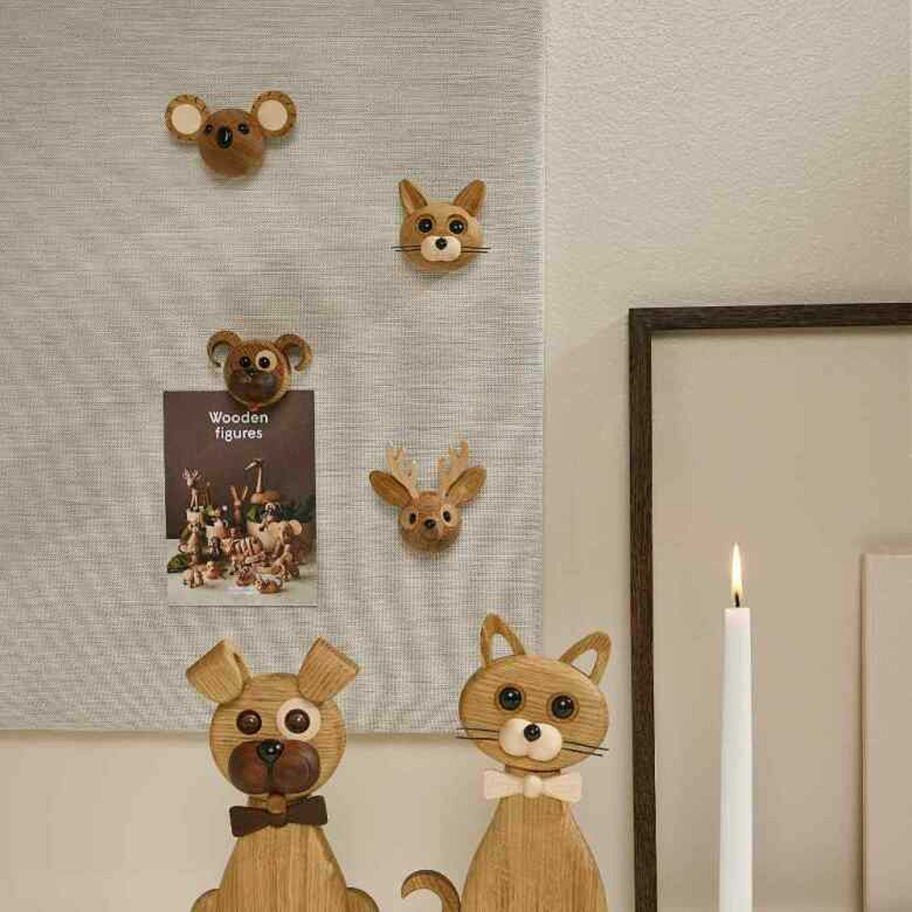 Dekoration Spring Copenhagen Magnet Matilda Koala Ek/lönn, 6 Cm, från Spring Copenhagen, i färgen beige. Klicka för att öppna bilden i stort format