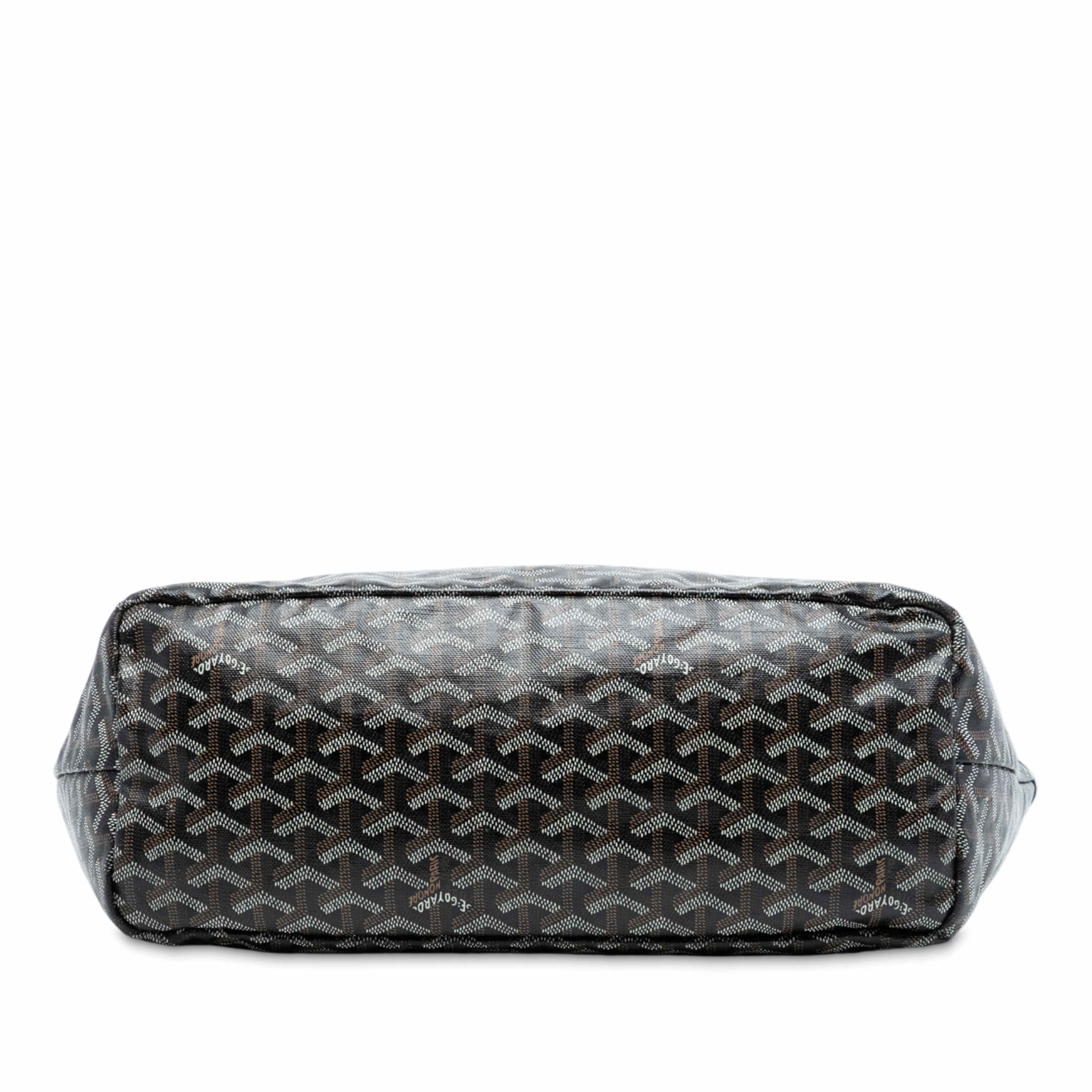 Goyard Goyardine Saint Louis Pm, från Luxclusif, i färgen black. Klicka för att öppna bilden i stort format