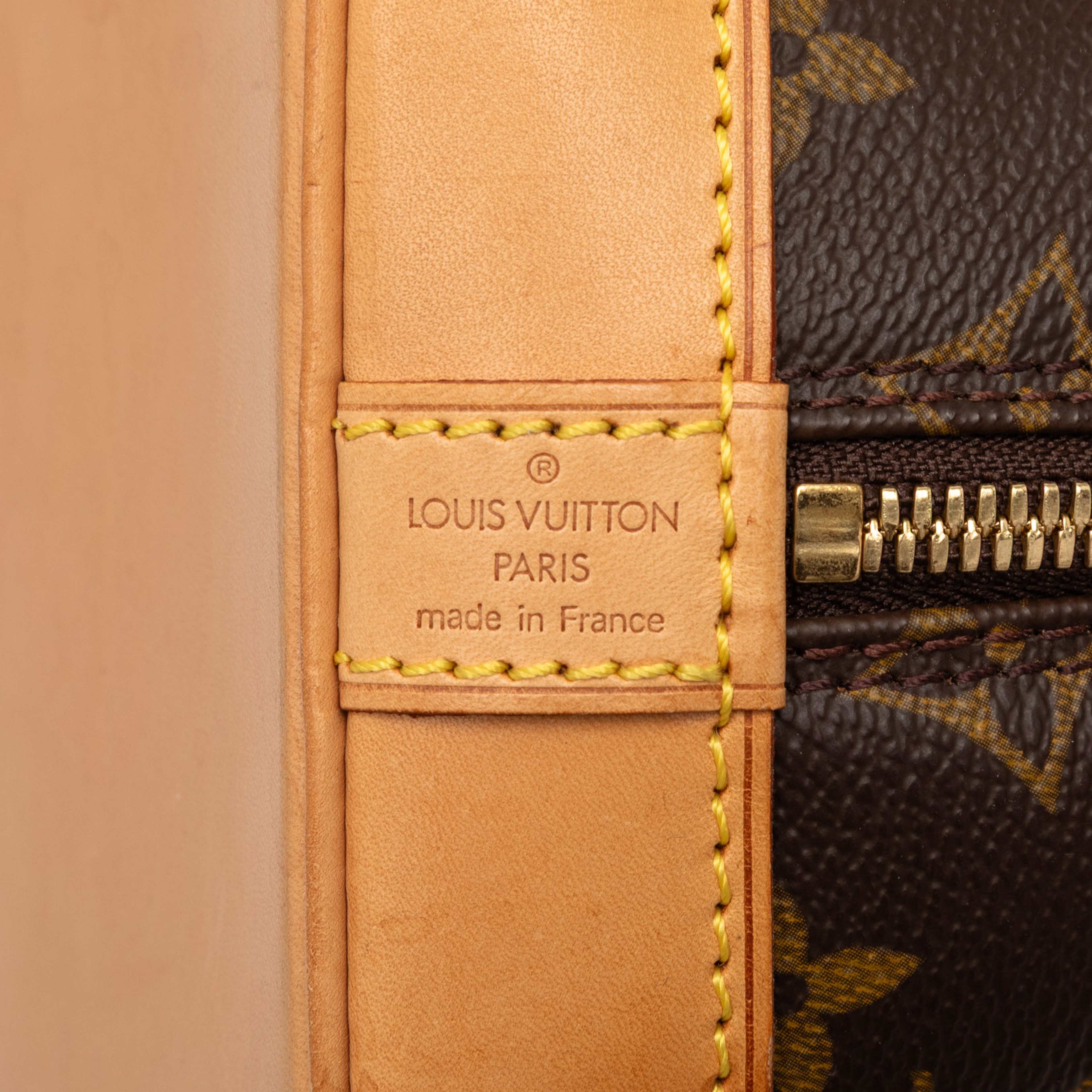Louis Vuitton Monogram Alma Pm, från Luxclusif, i färgen brown. Klicka för att öppna bilden i stort format