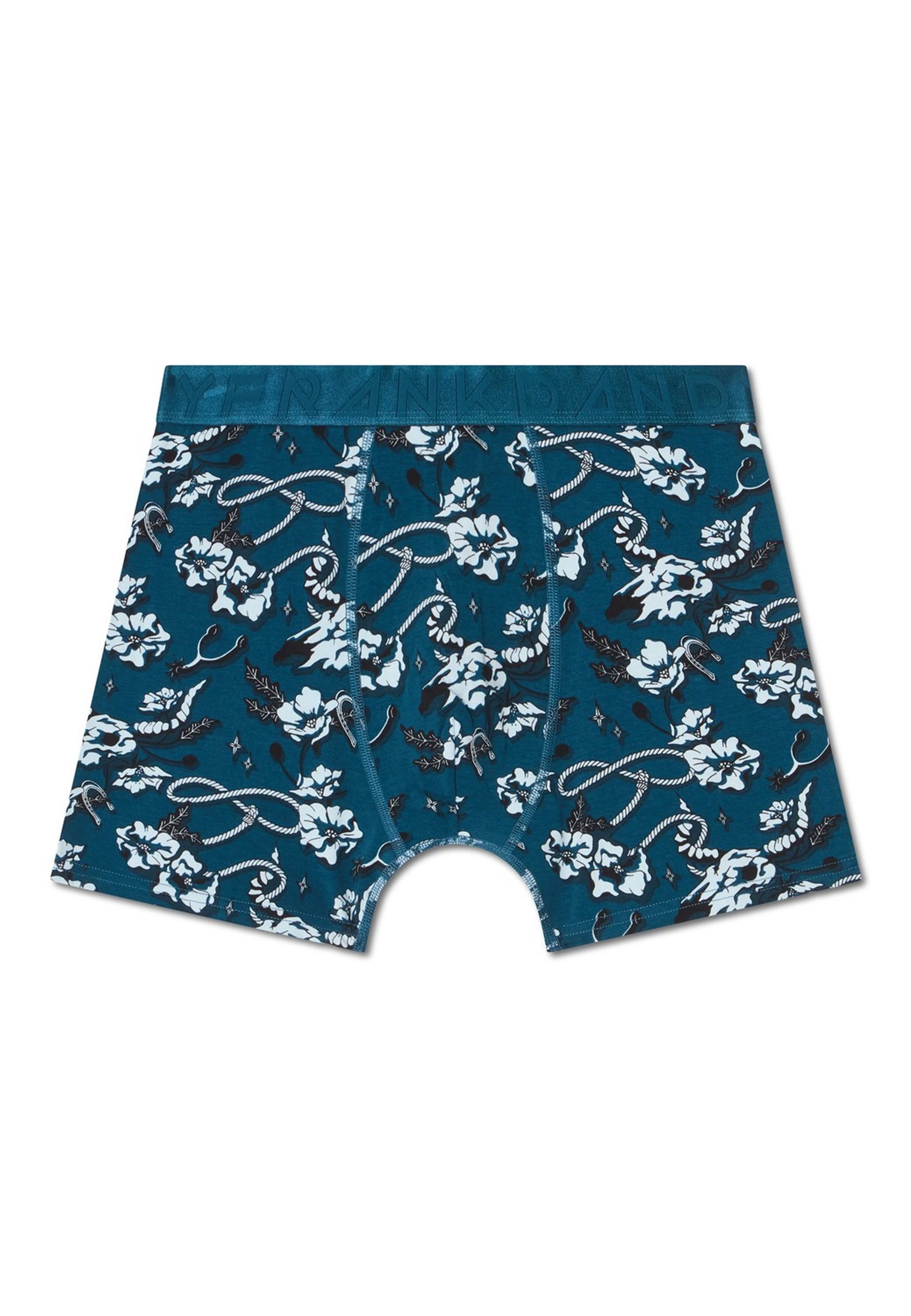 5-pack Wasteland Boxer, från Frank Dandy, i färgen petrol. Klicka för att öppna bilden i stort format