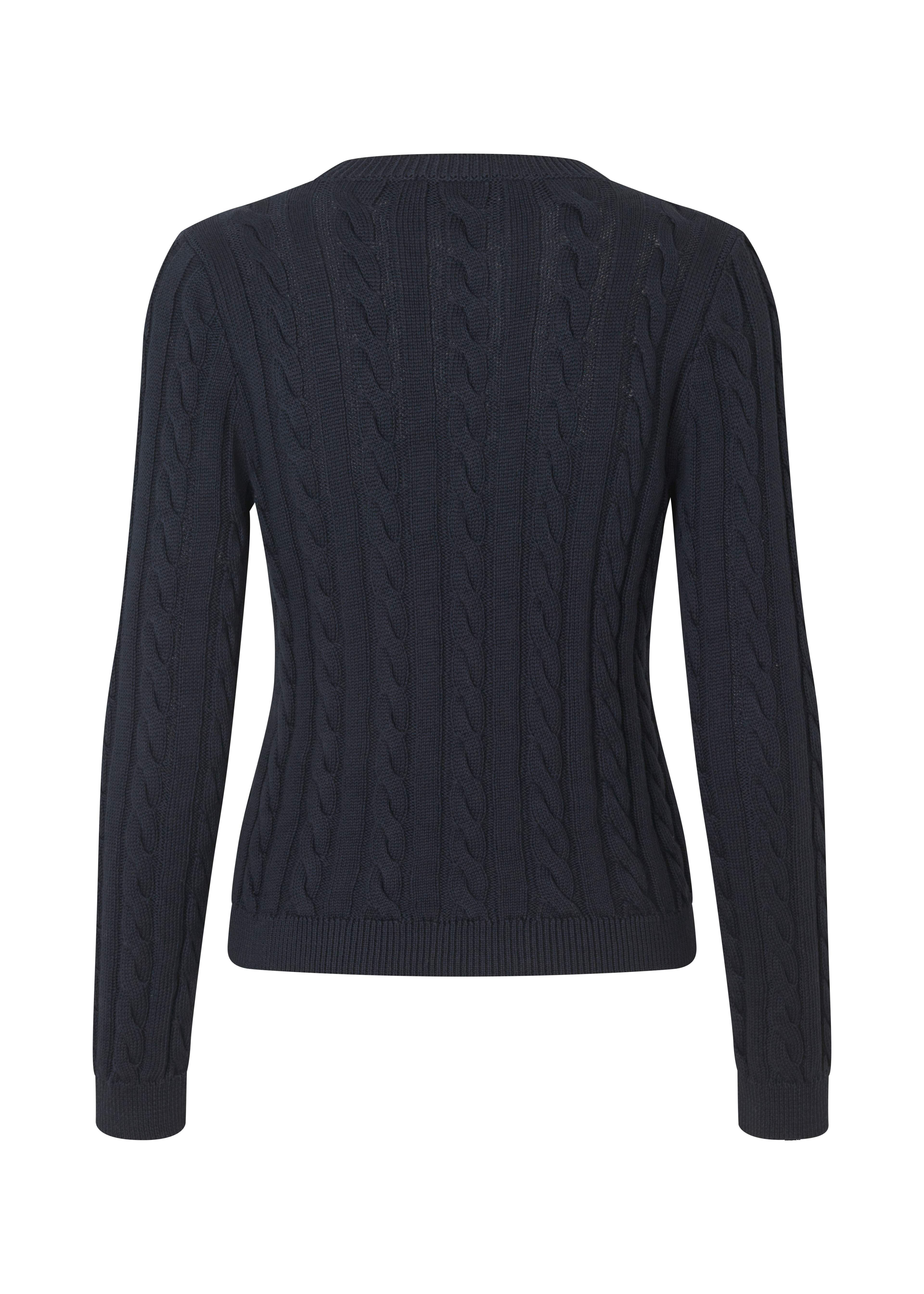 Sabremd O-neck, från Modström, i färgen navy sky. Klicka för att öppna bilden i stort format