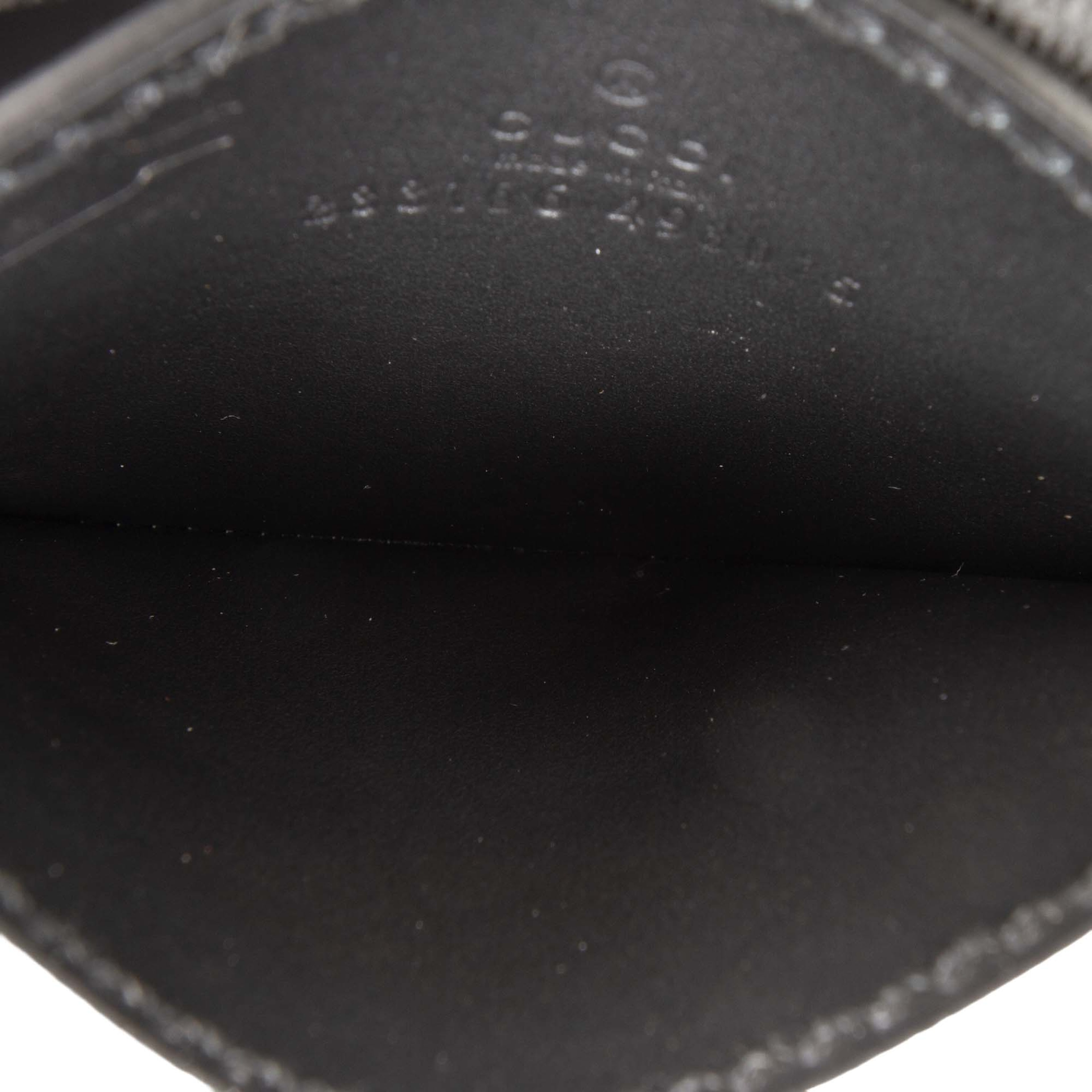 Gucci Guccissima Card Holder, från Luxclusif, i färgen black. Klicka för att öppna bilden i stort format