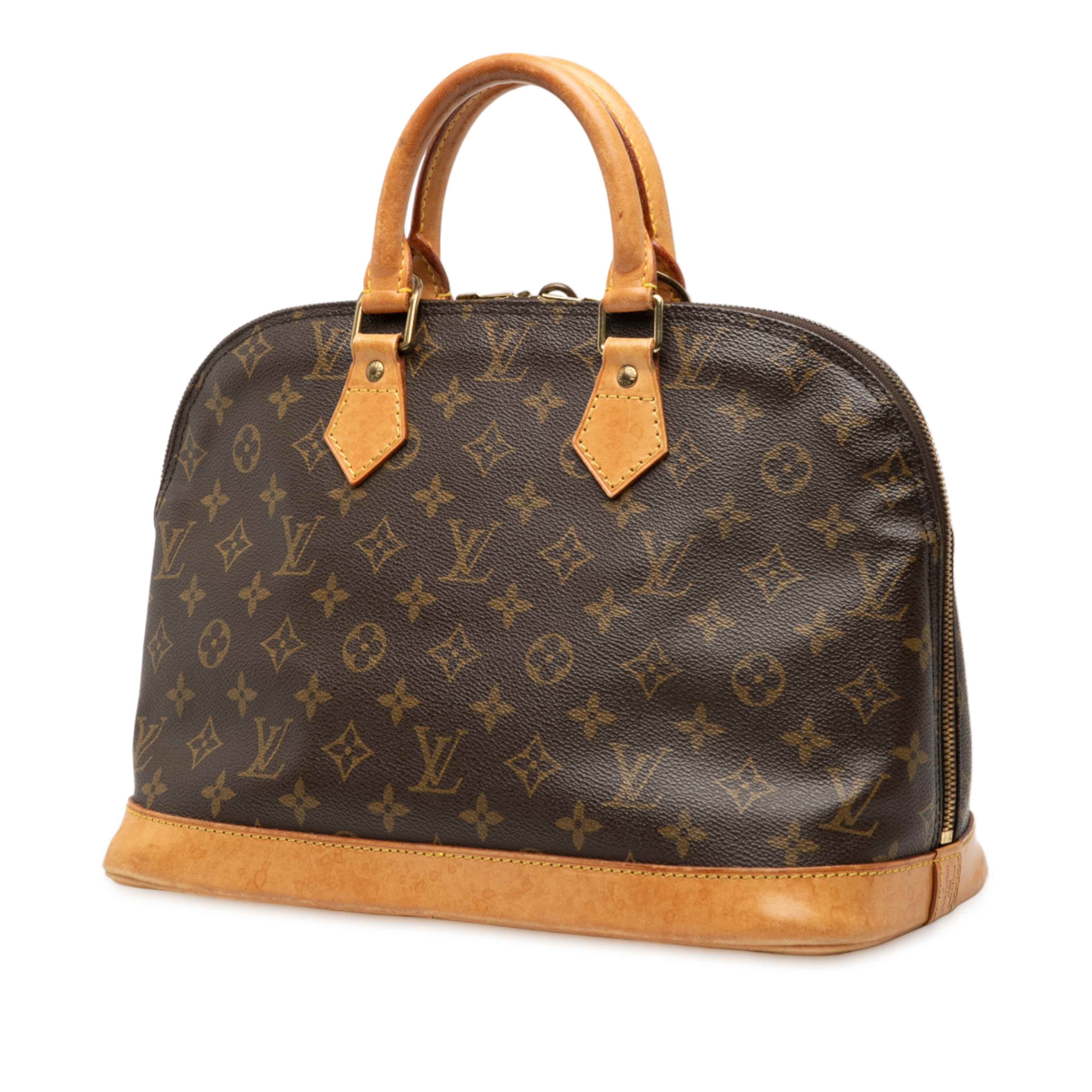 Louis Vuitton Monogram Alma Pm, från Luxclusif, i färgen brown. Klicka för att öppna bilden i stort format