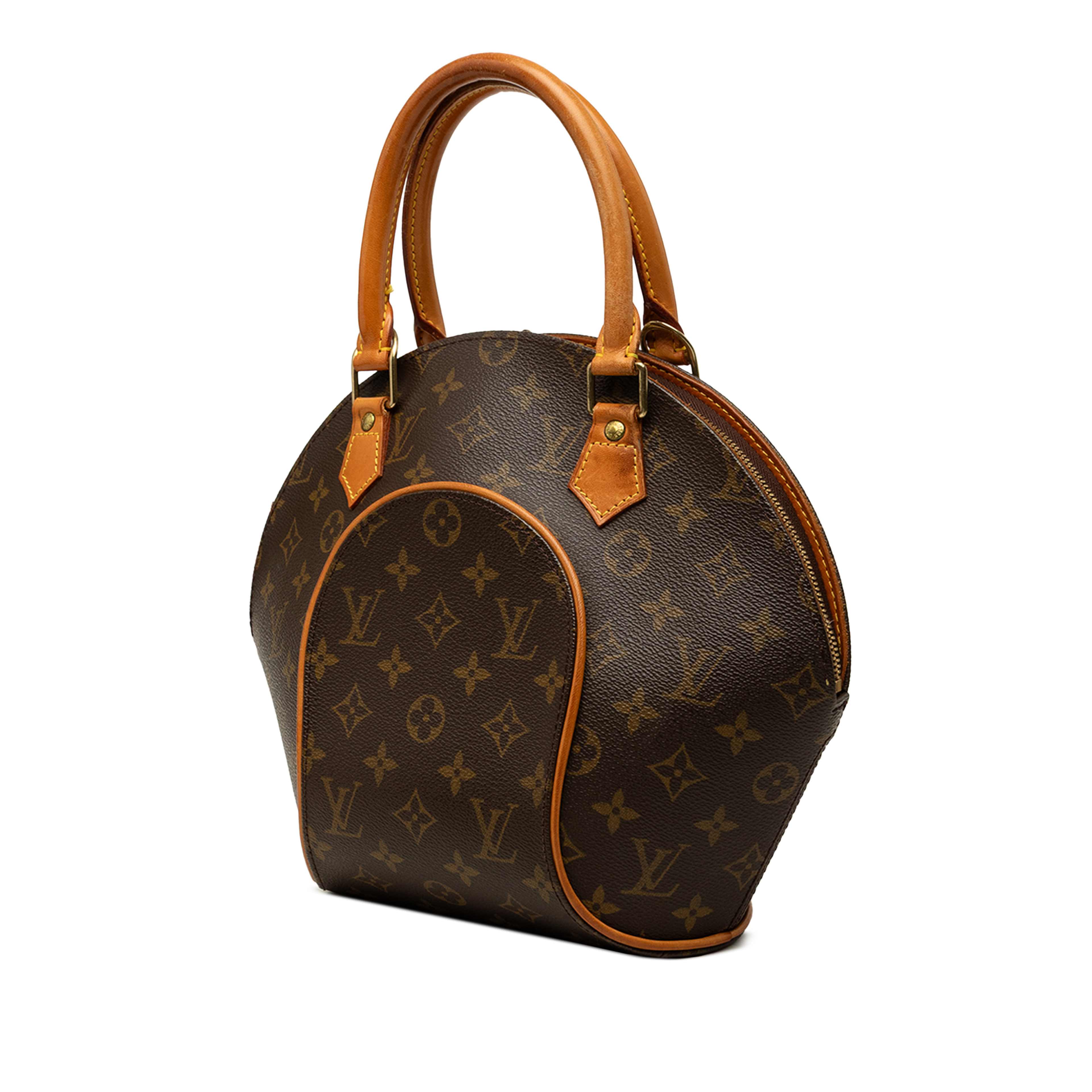 Louis Vuitton Monogram Ellipse Pm, från Luxclusif, i färgen brun. Klicka för att öppna bilden i stort format