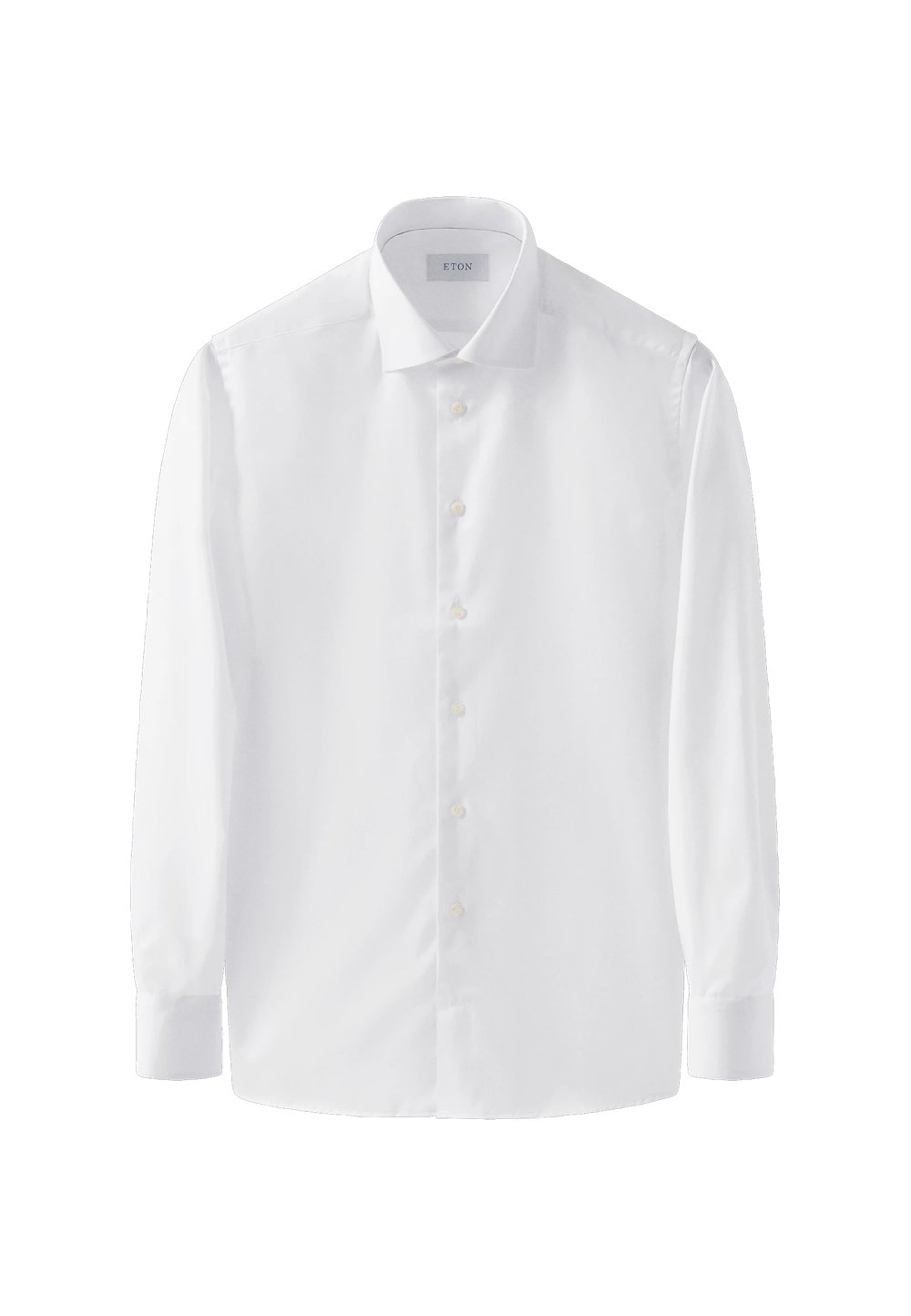 Signature Twill-skjorta Slim Fit, Cut Away-krage