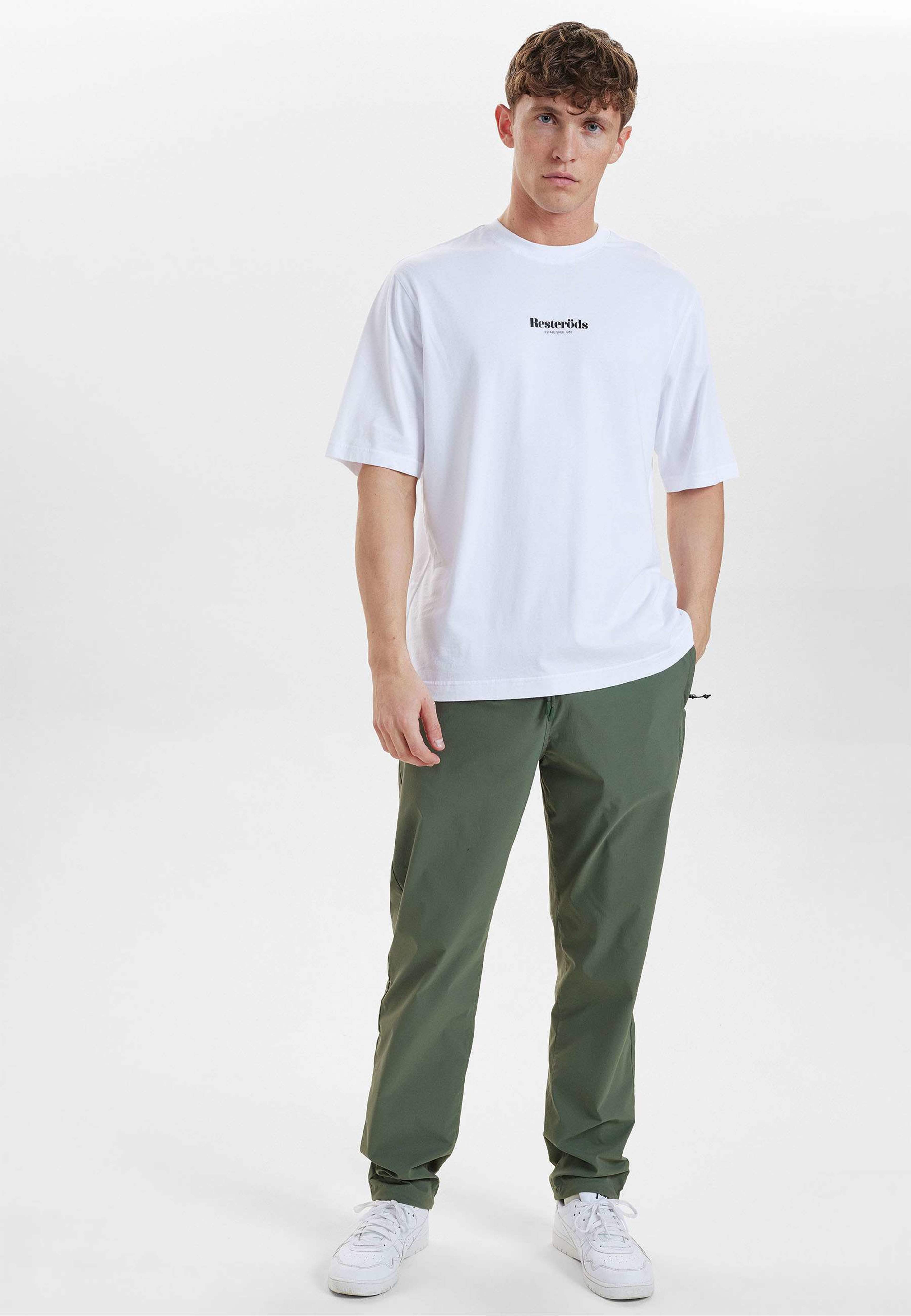 Ekologisk Bomull, T-shirt "mid-sleeve", Svart