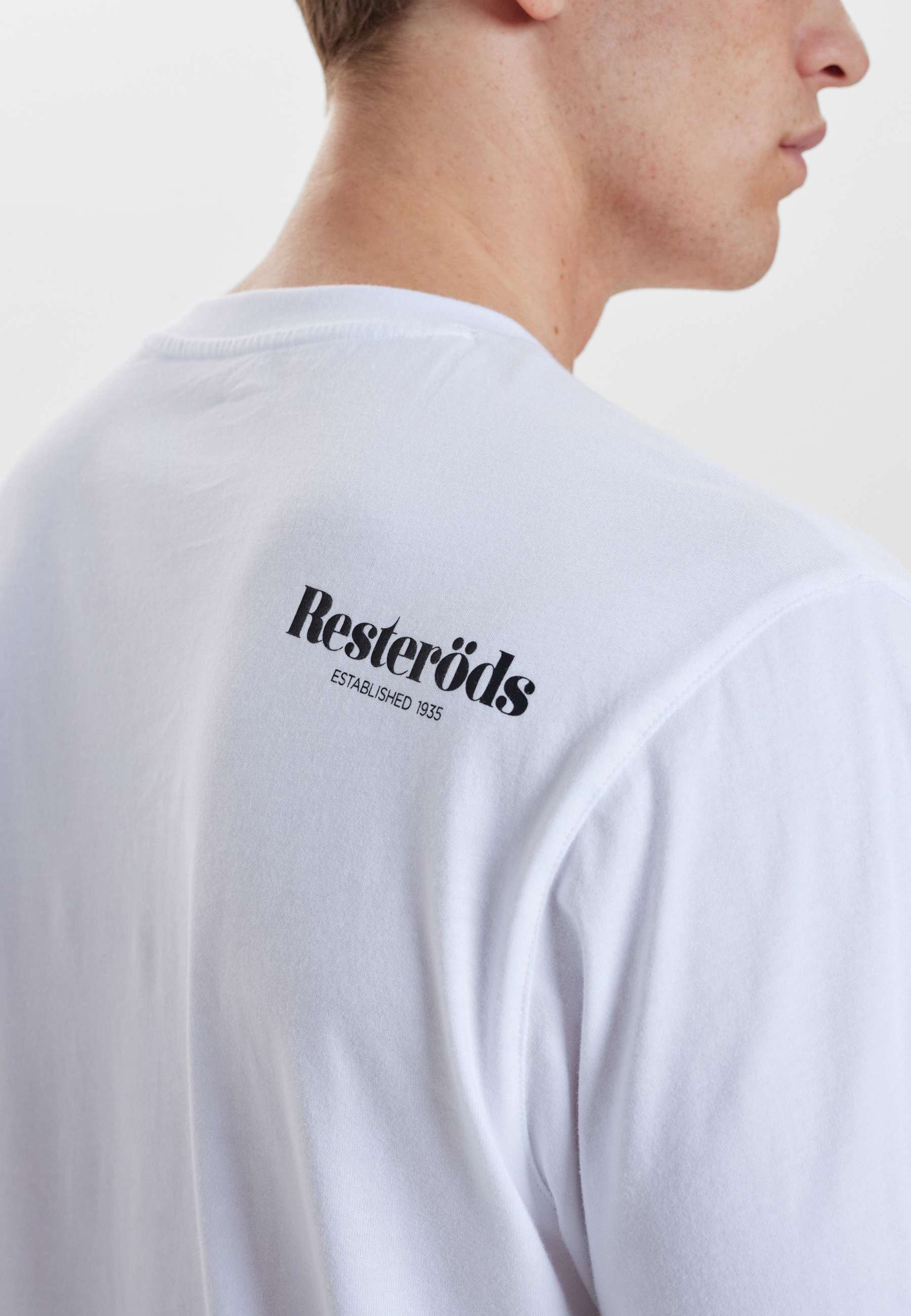 Ekologisk Bomull, T-shirt "mid-sleeve", Svart