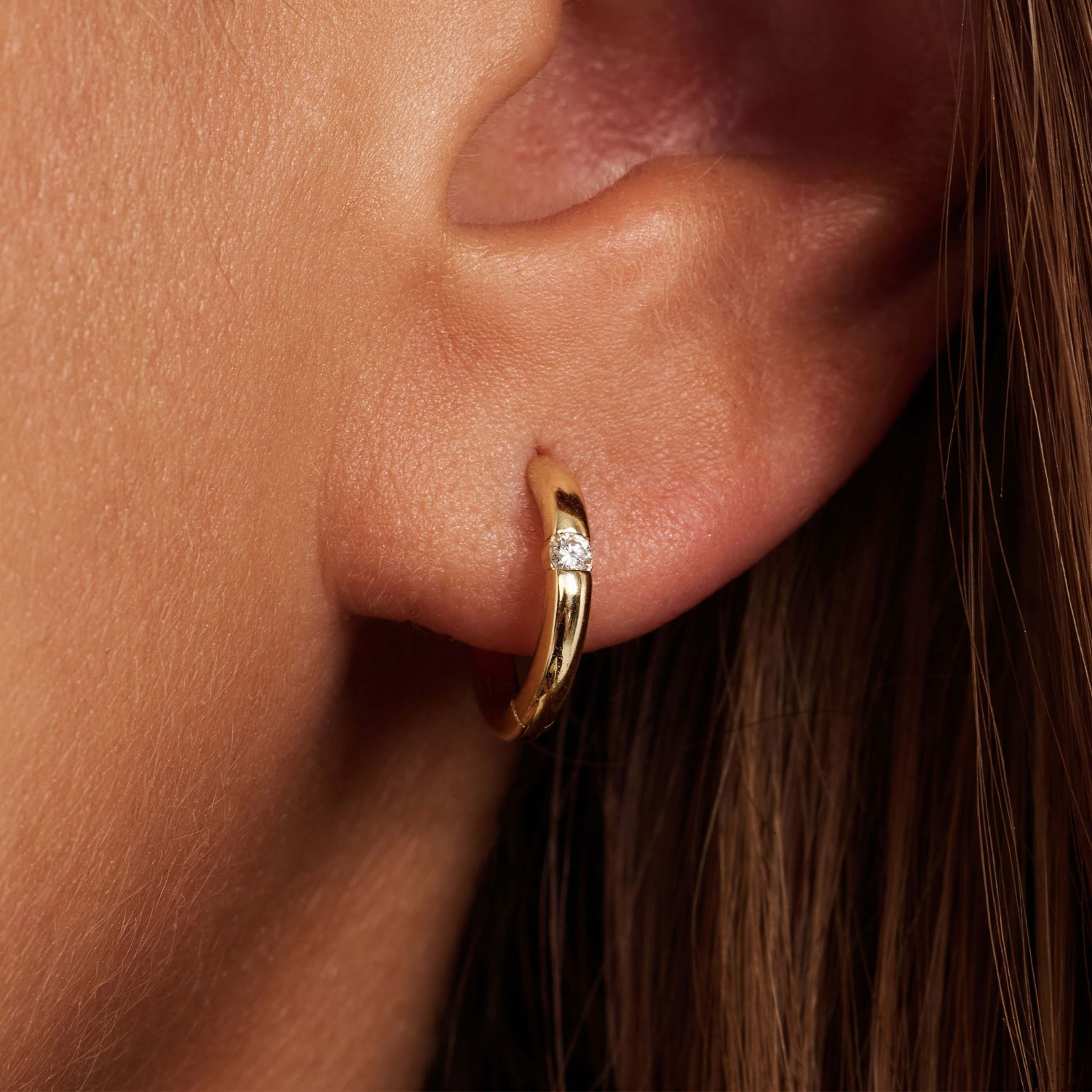 Isabel Bernard 14 Karat Gold Earrings