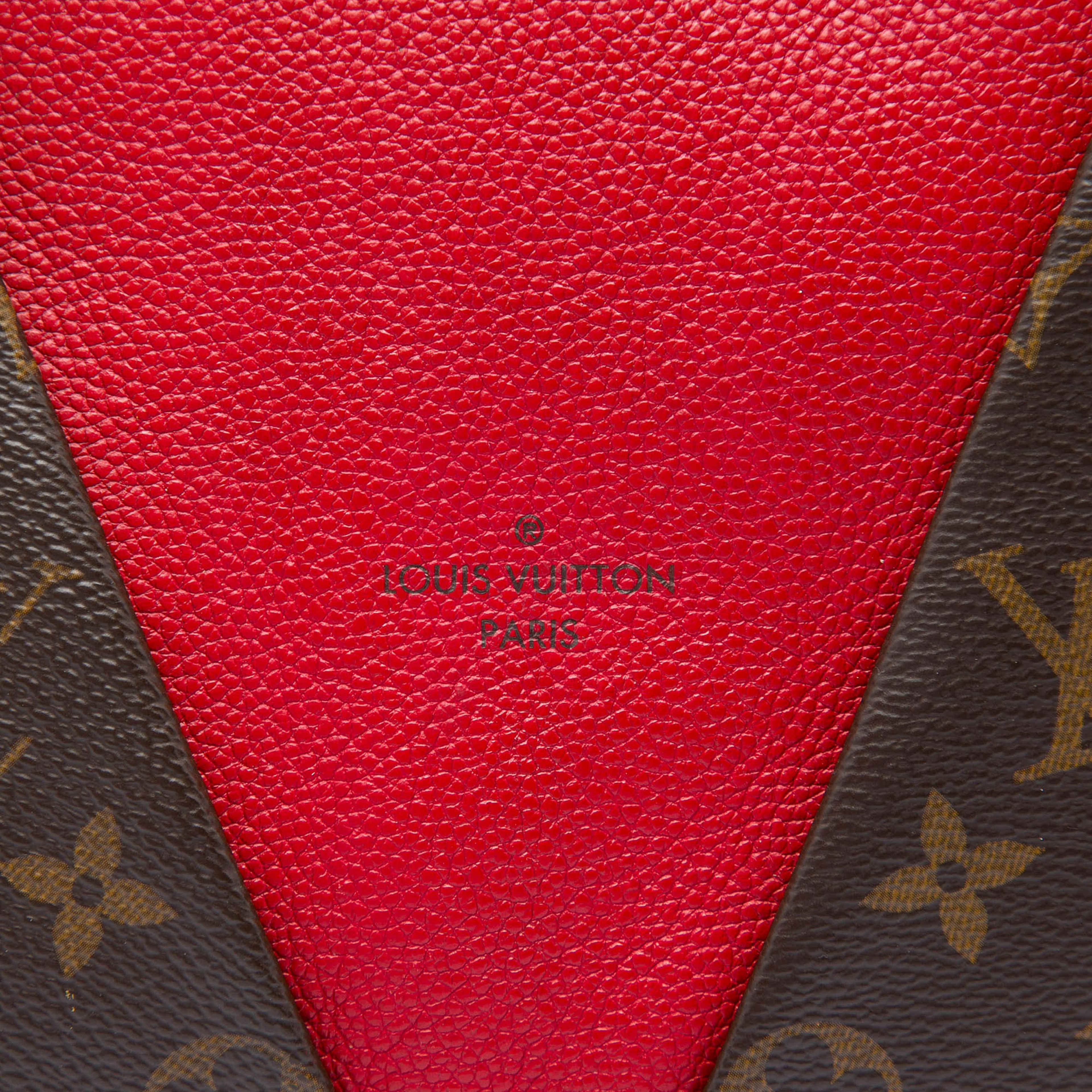 Louis Vuitton Monogram V Tote Mm, från Luxclusif, i färgen brun. Klicka för att öppna bilden i stort format