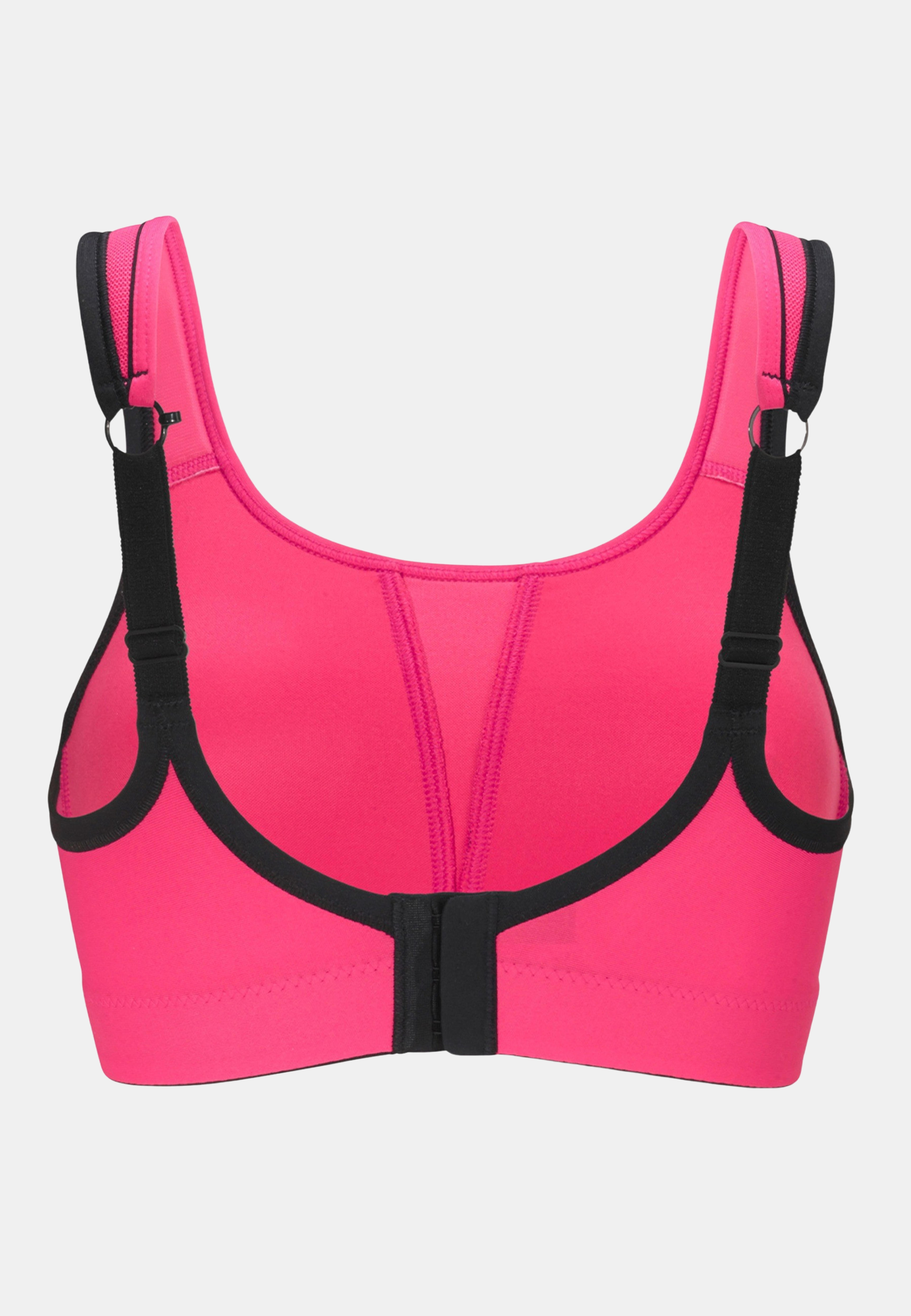 Movement Sport-bh, från Swegmark, i färgen raspberry. Klicka för att öppna bilden i stort format