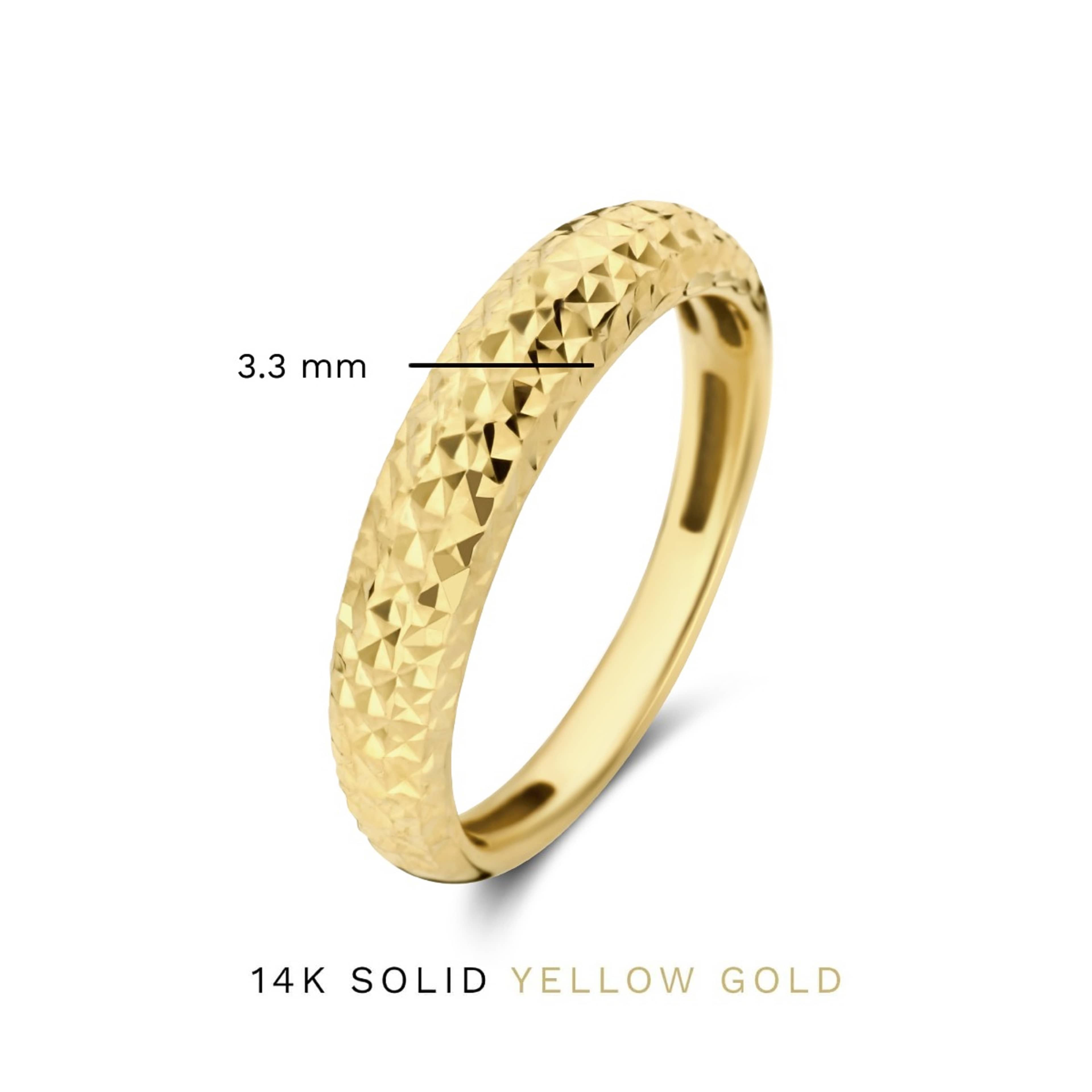 Rivoli 14 Karat Guld Ring