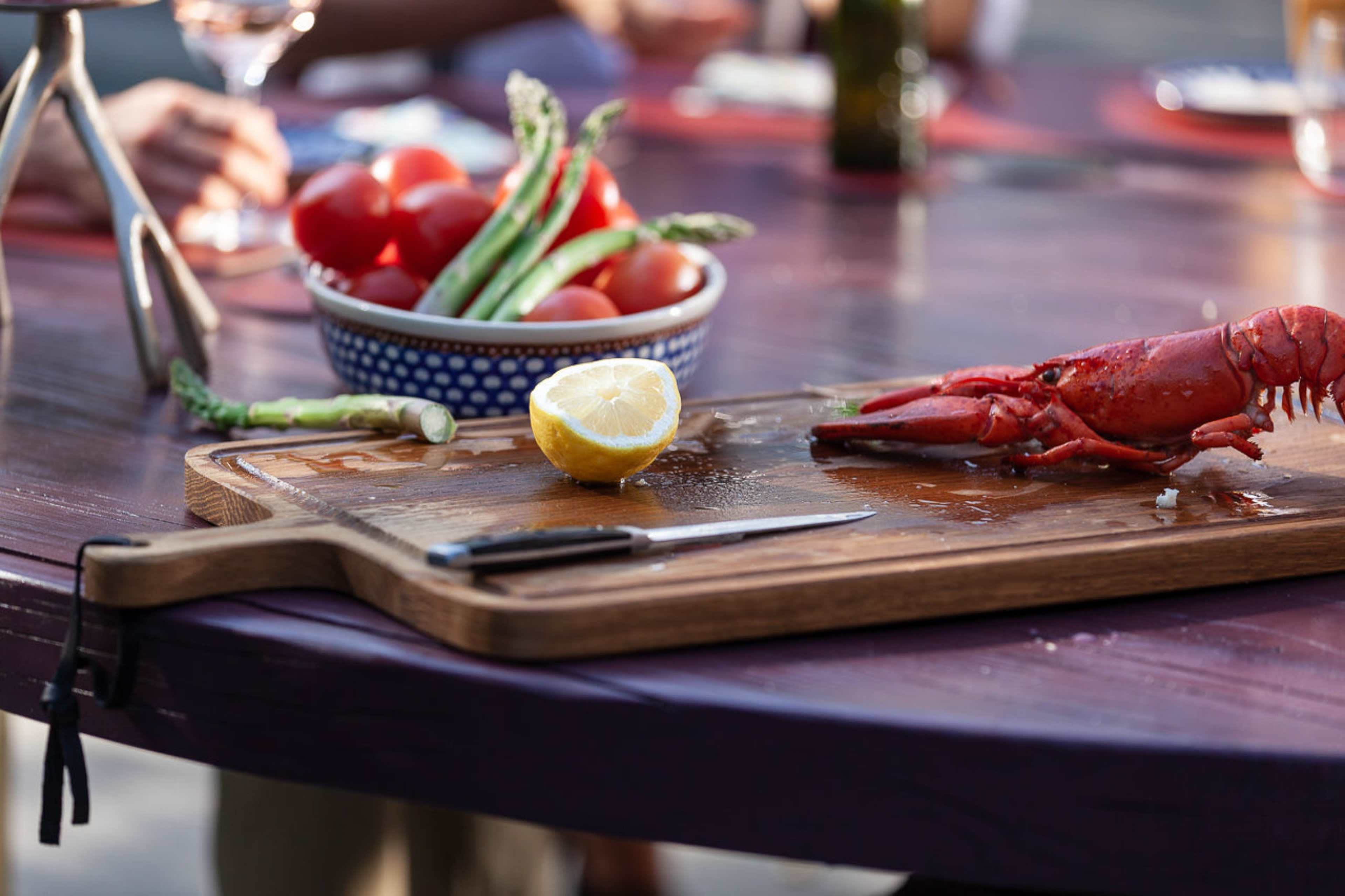 Bbq Skärbräda Xl Rektangulär 34x81cm, från Dutchdeluxes, i färgen brown. Klicka för att öppna bilden i stort format