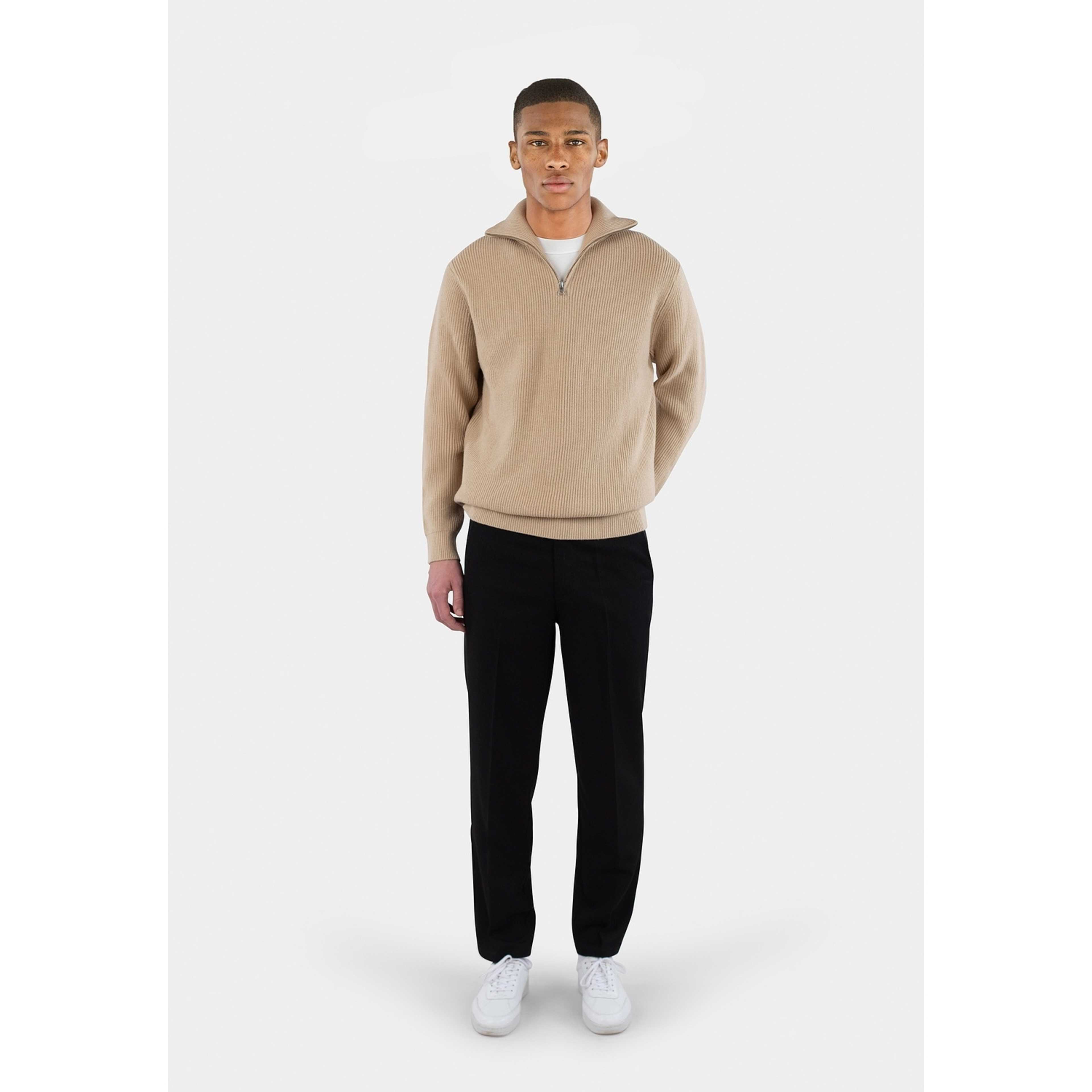 Reuben Knitted Half Zip