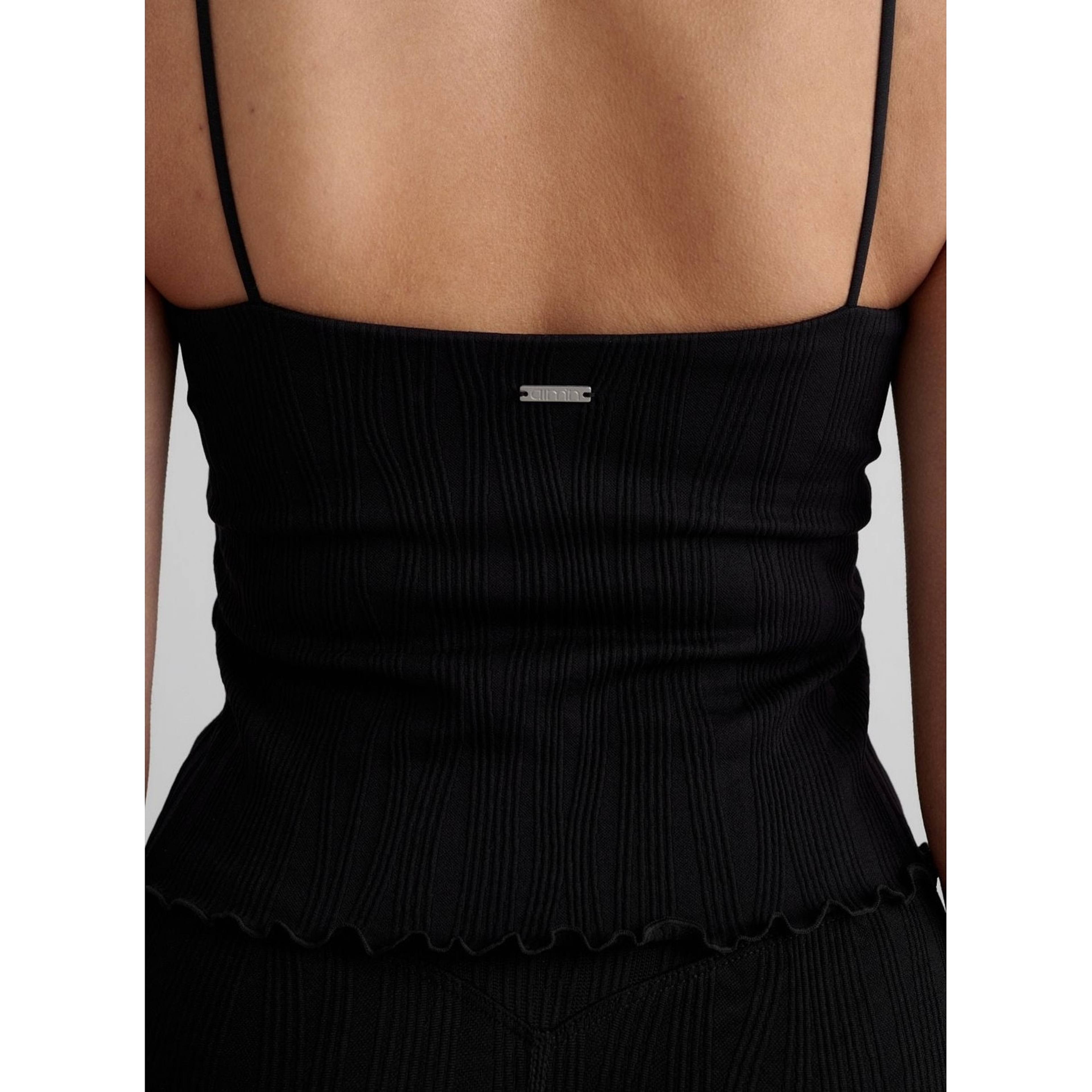 Black Tulip Singlet