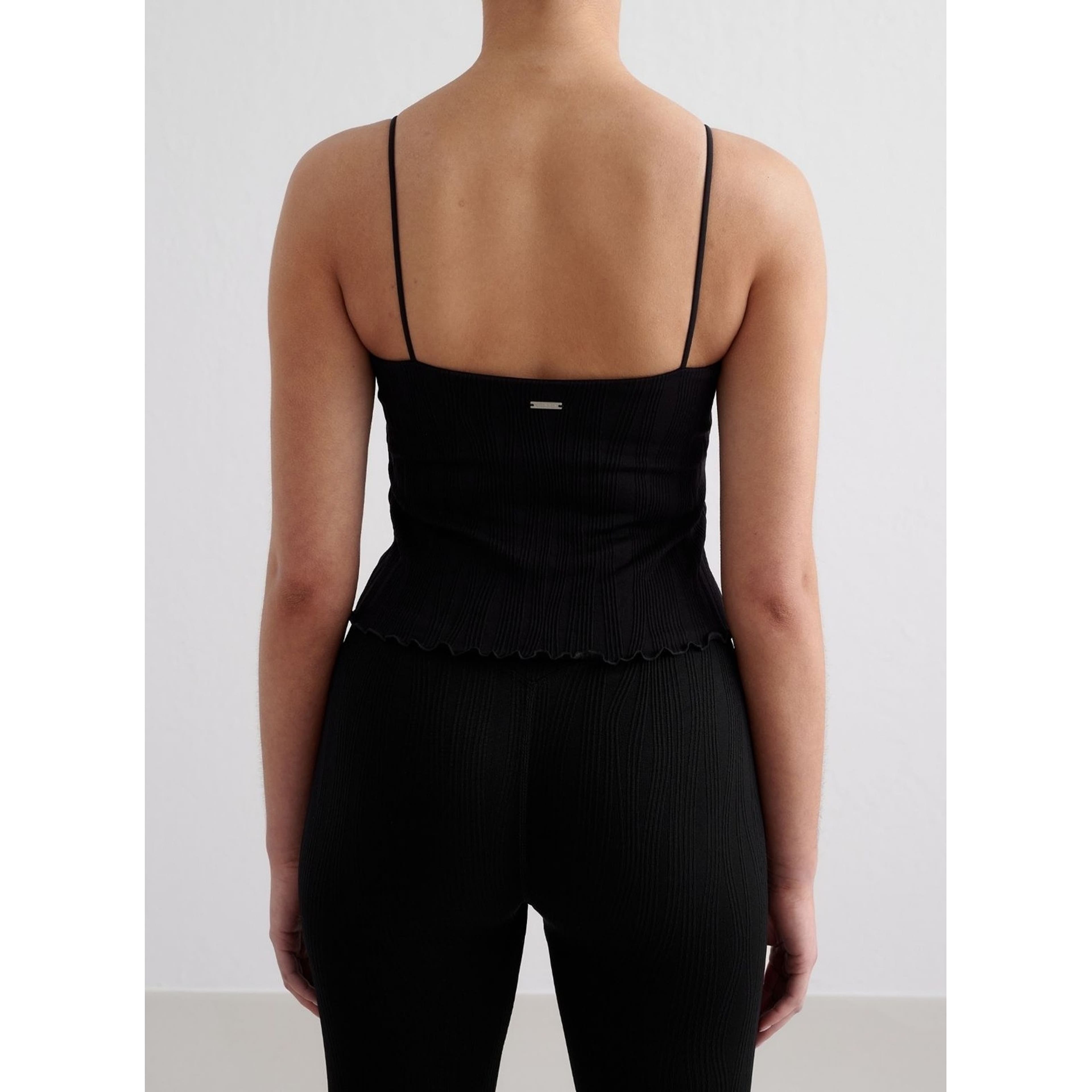 Black Tulip Singlet