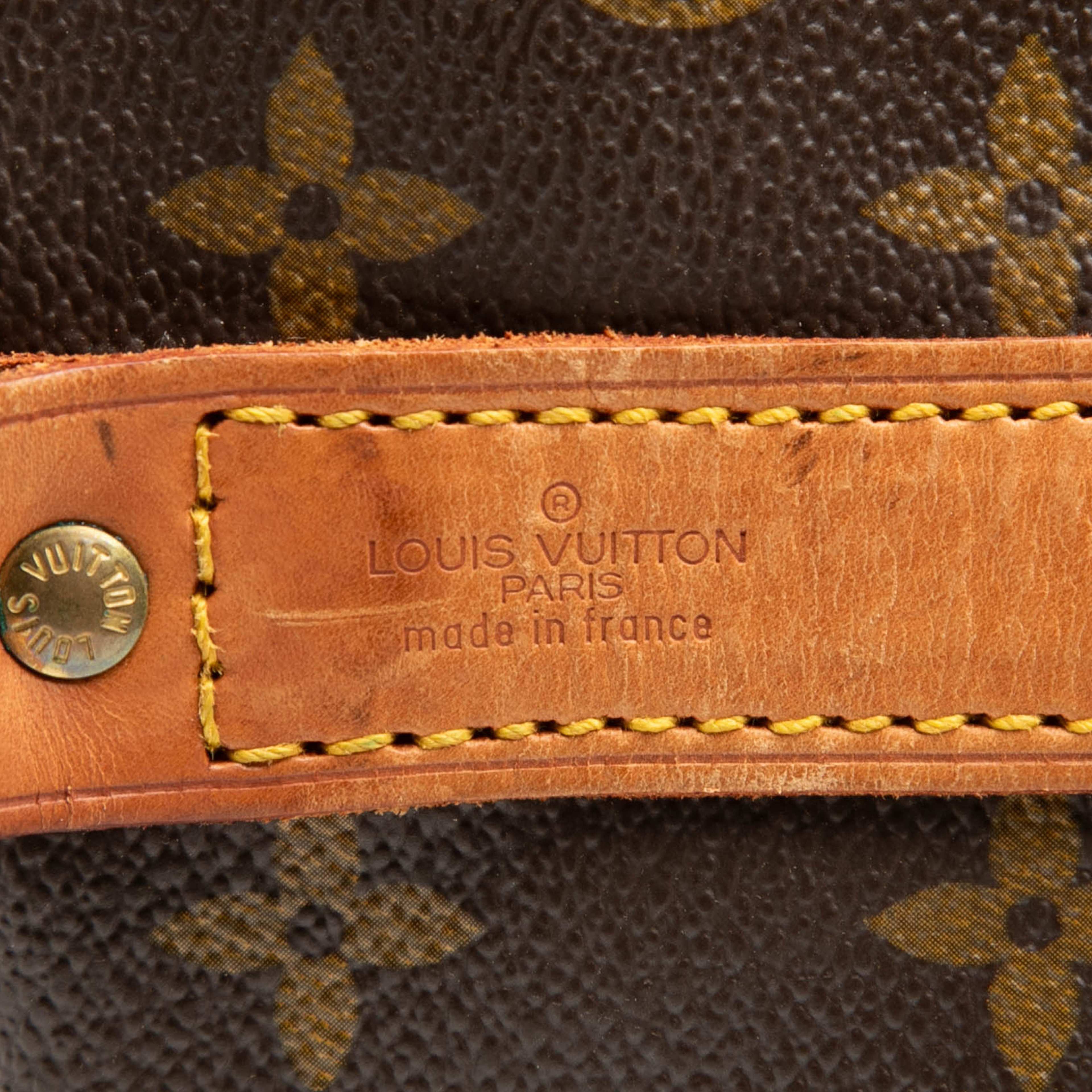 Louis Vuitton Monogram Keepall Bandouliere 55, från Luxclusif, i färgen brown. Klicka för att öppna bilden i stort format