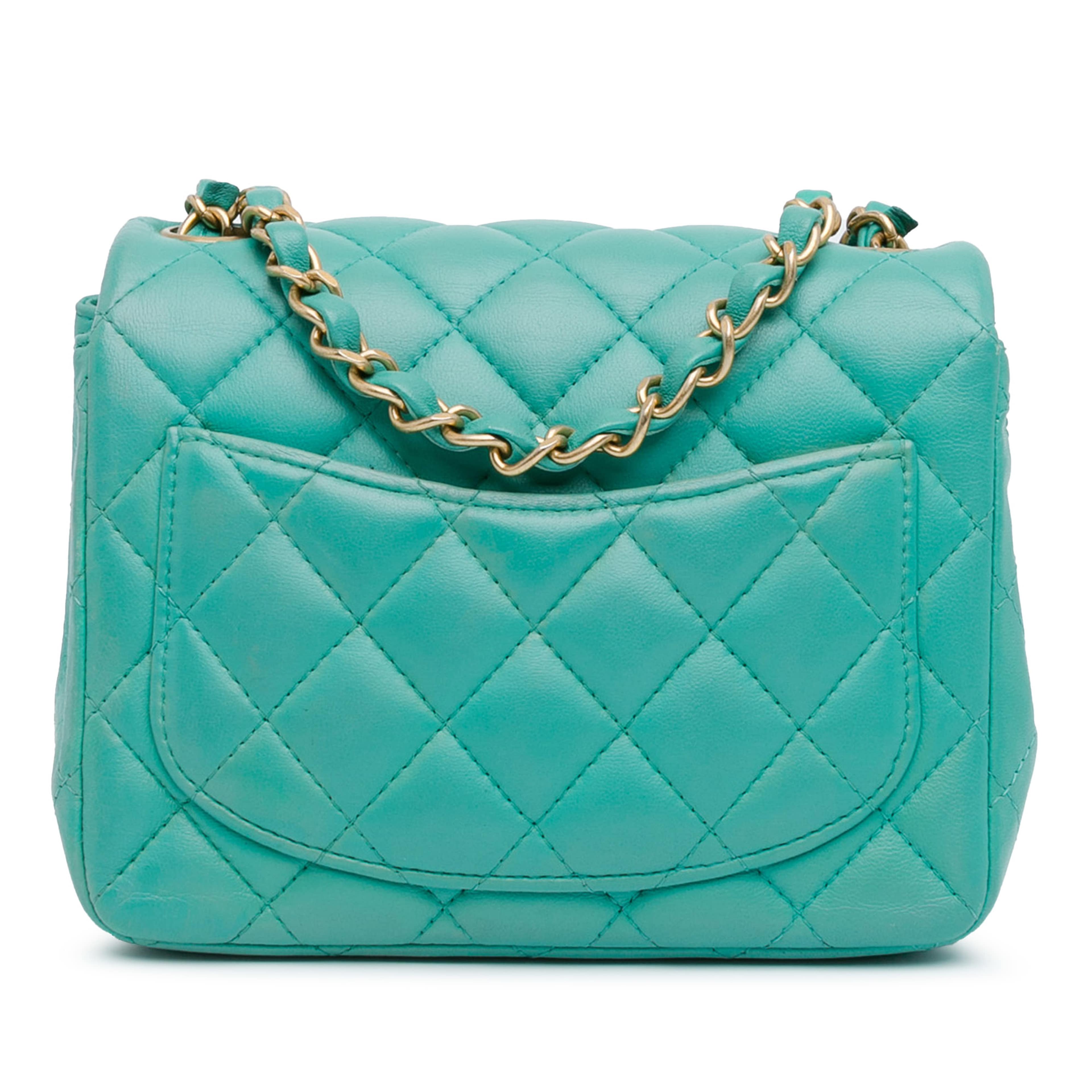 Chanel Mini Square Classic Lambskin Single Flap