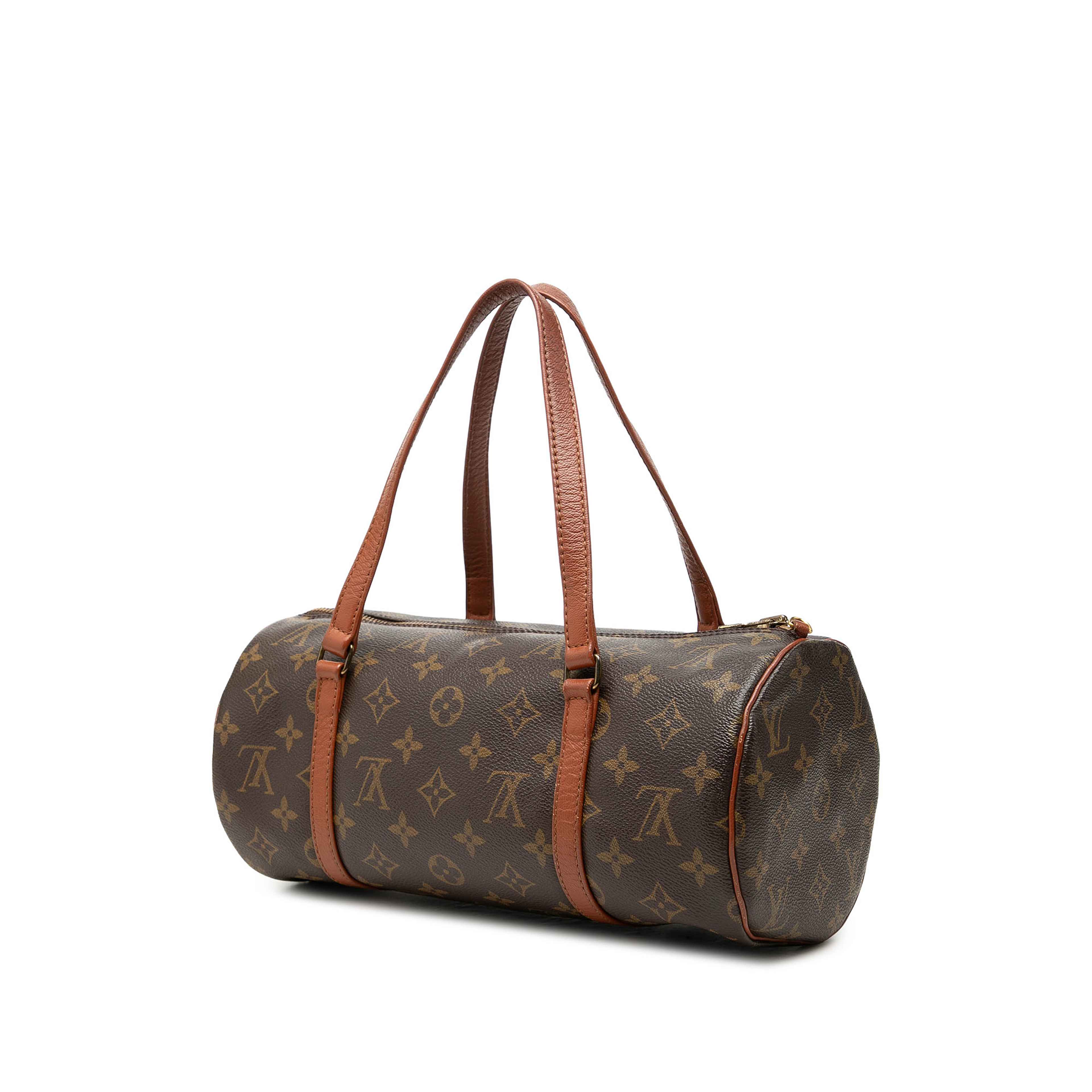 Louis Vuitton Monogram Papillon 30, från Luxclusif, i färgen brun. Klicka för att öppna bilden i stort format