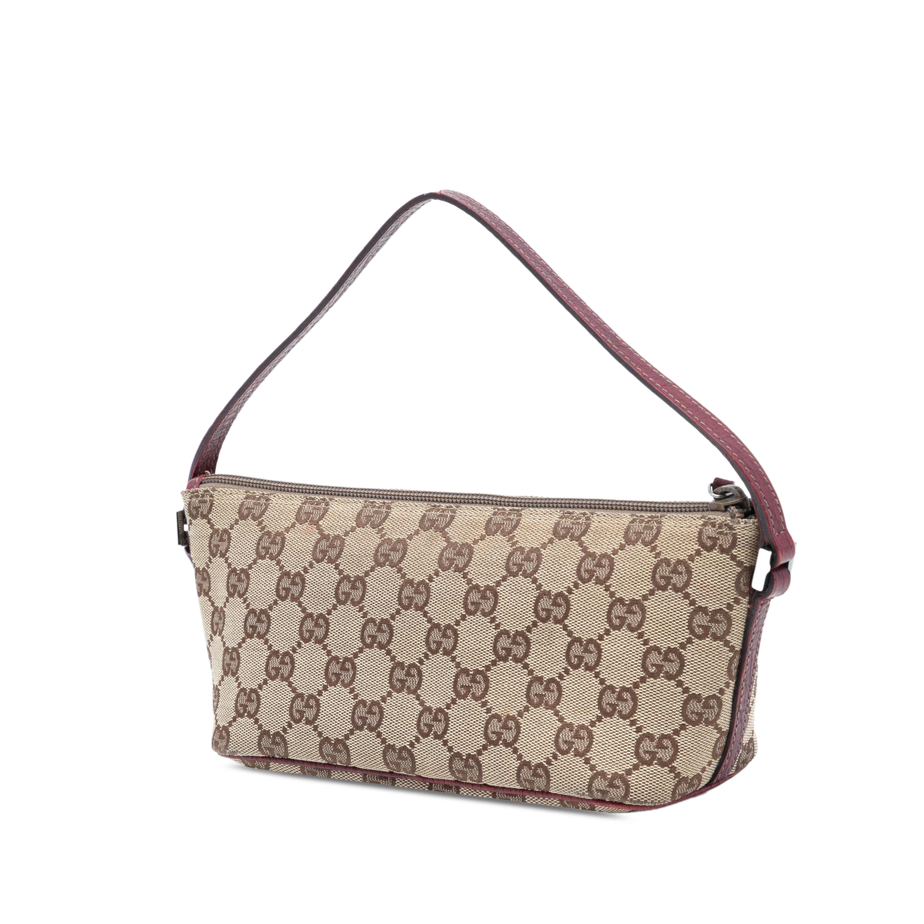 Gucci Gg Canvas Boat, från Luxclusif, i färgen beige. Klicka för att öppna bilden i stort format