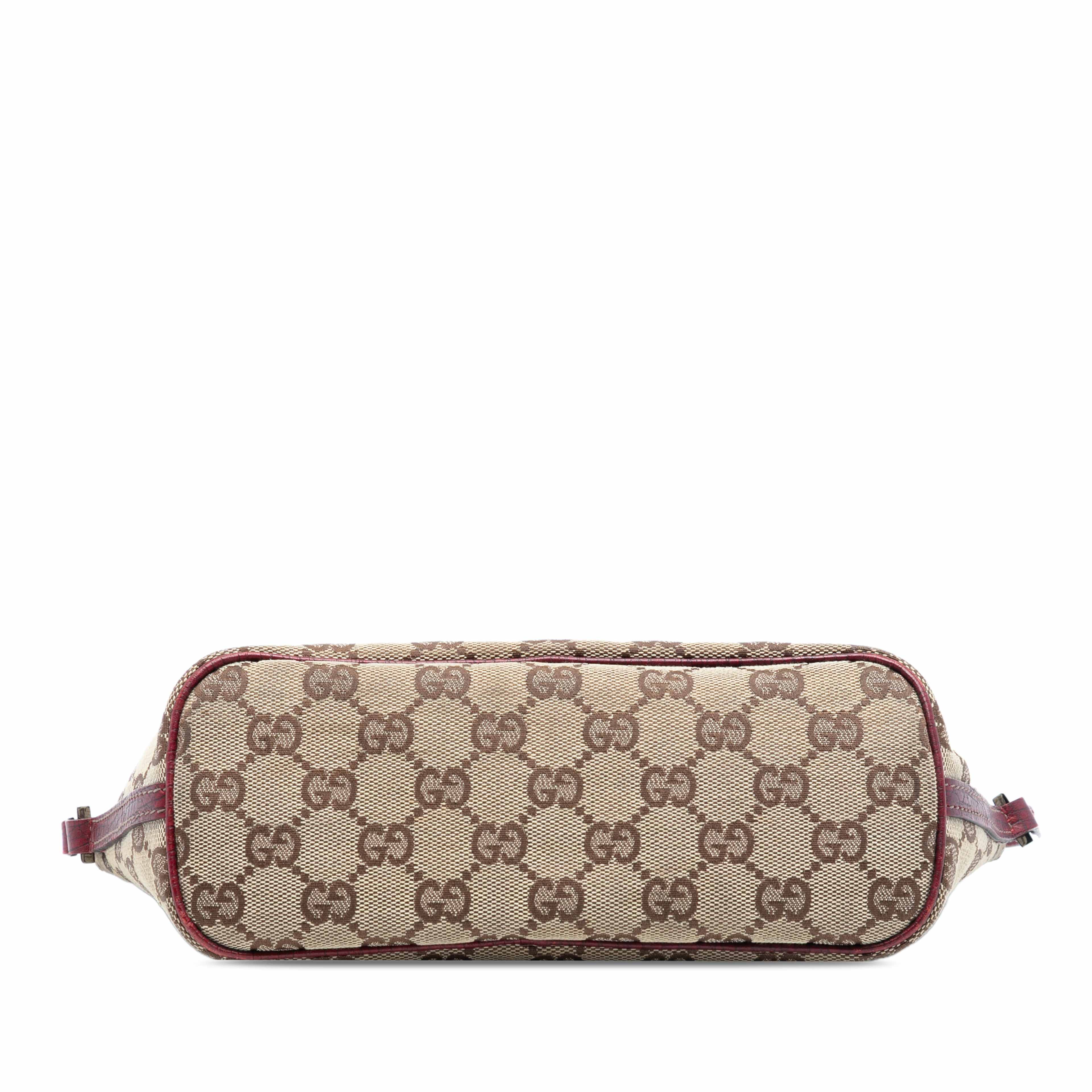 Gucci Gg Canvas Boat, från Luxclusif, i färgen beige. Klicka för att öppna bilden i stort format