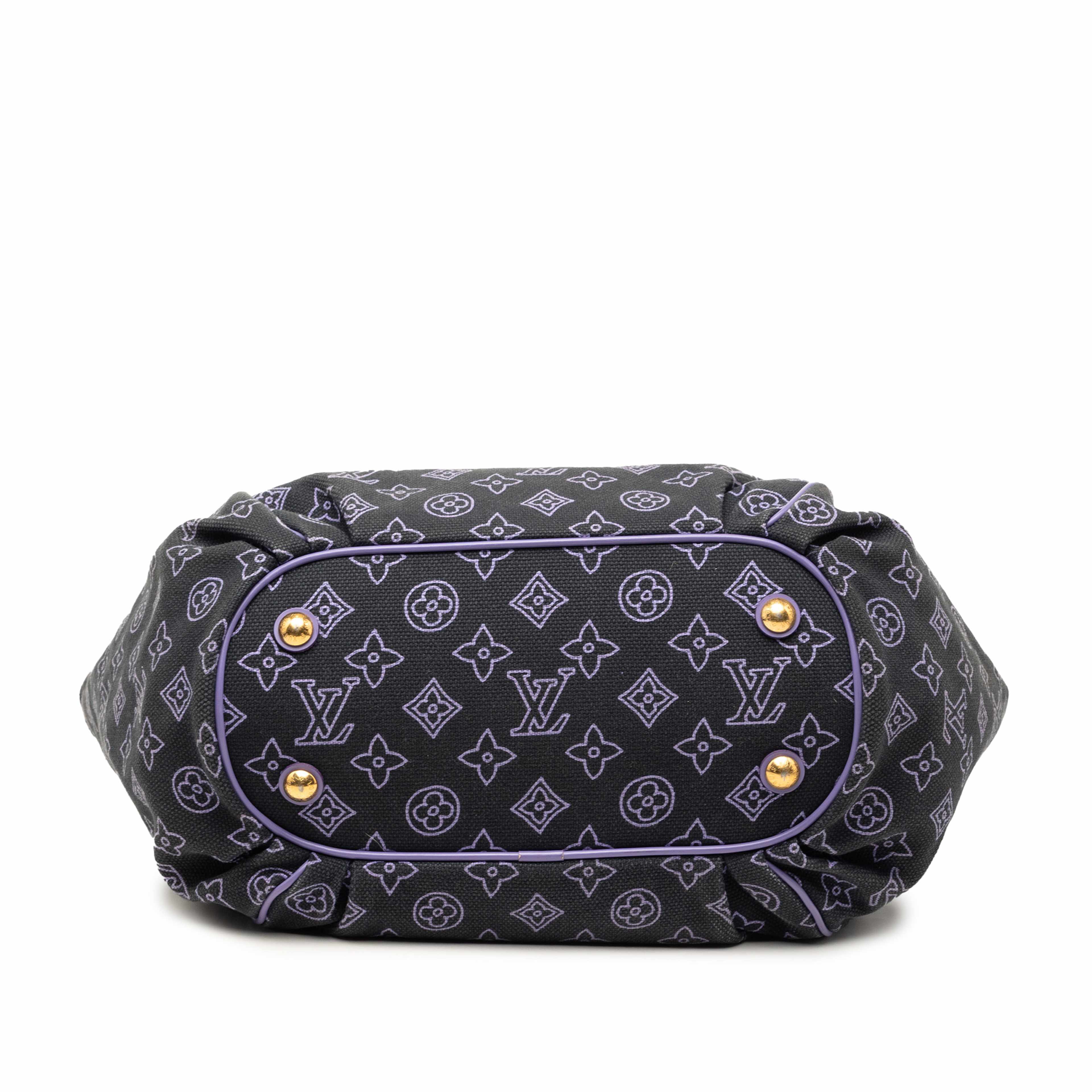 Louis Vuitton Monogram Cabas Ipanema Pm, från Luxclusif, i färgen navy. Klicka för att öppna bilden i stort format
