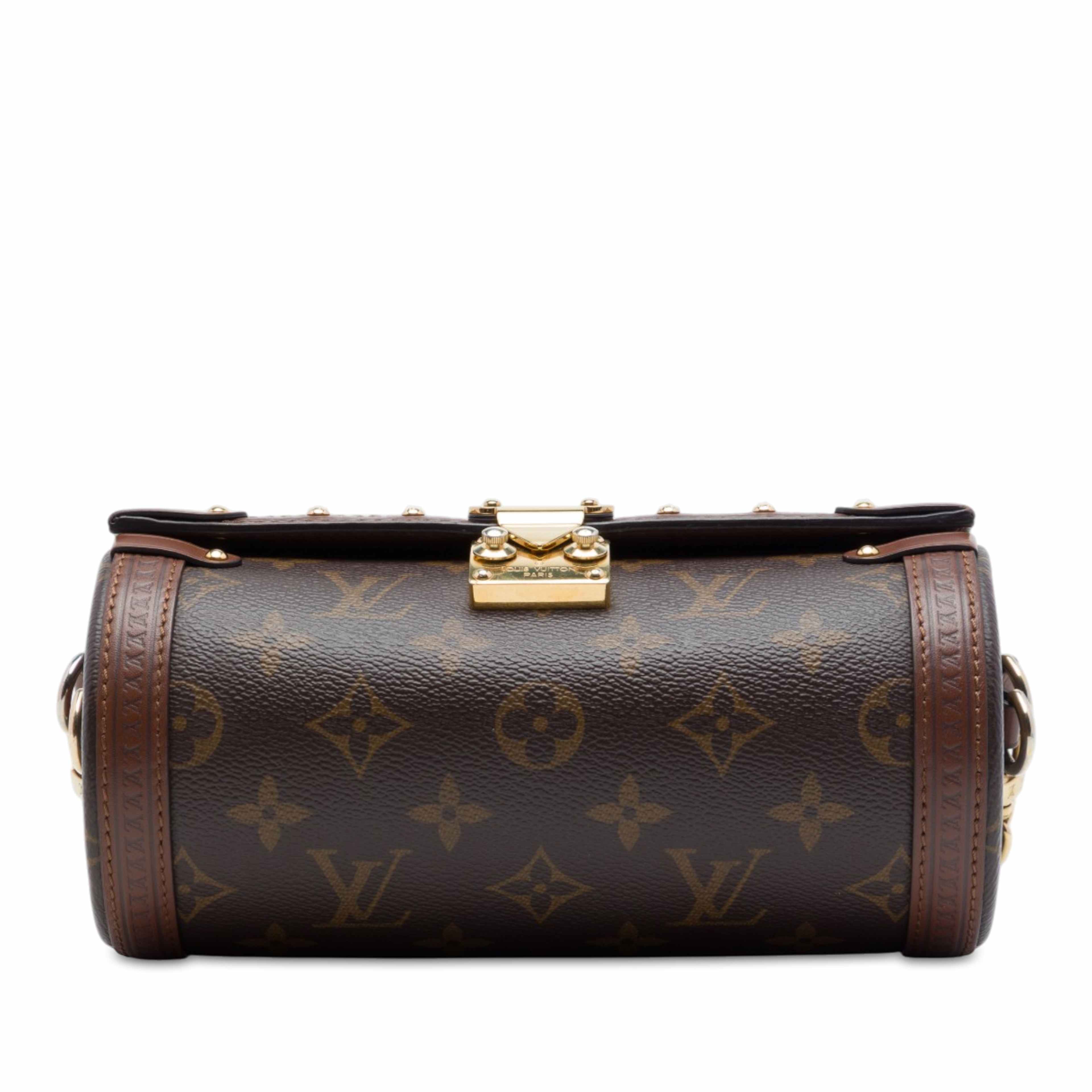 Louis Vuitton Monogram Papillon Trunk, från Luxclusif, i färgen brun. Klicka för att öppna bilden i stort format