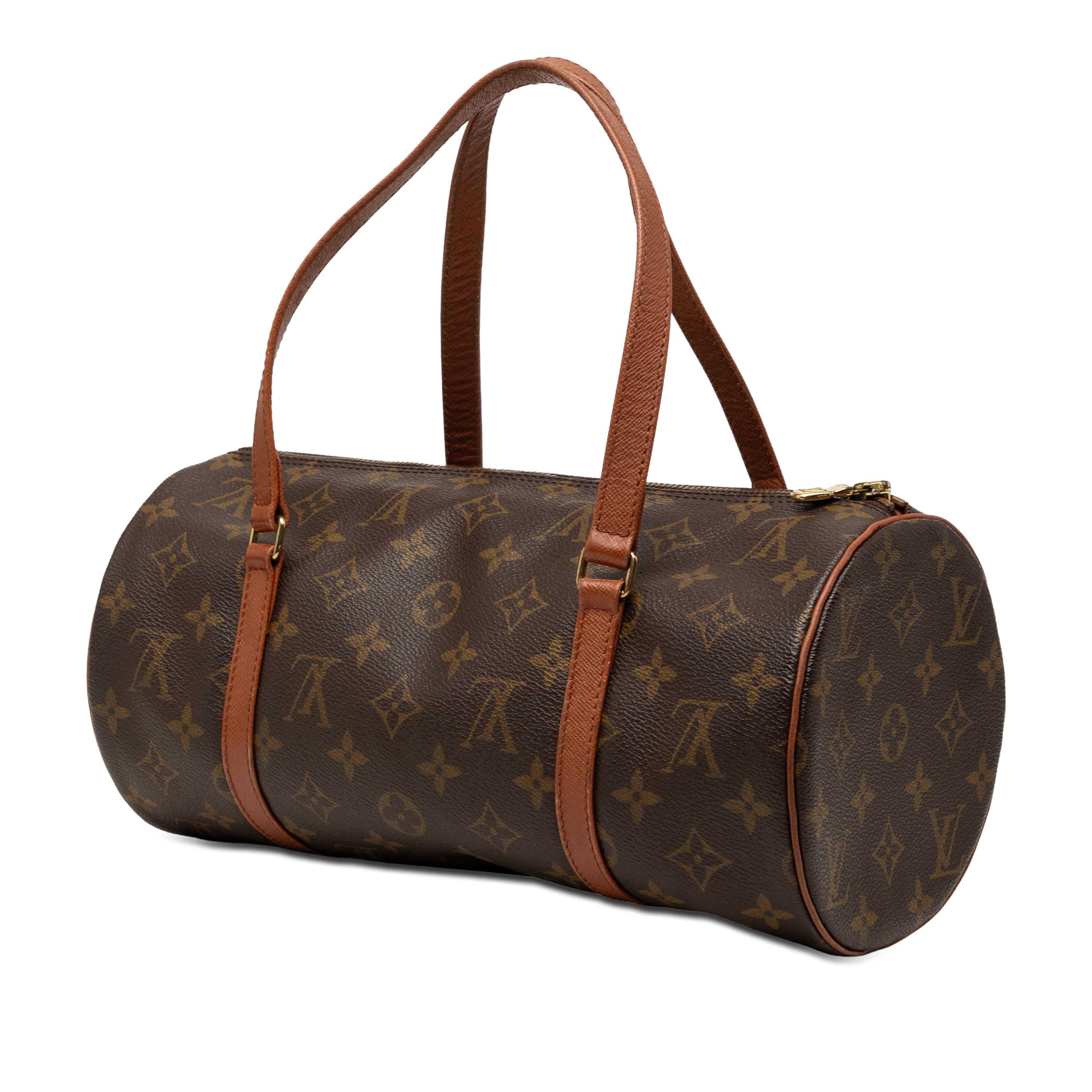 Louis Vuitton Monogram Papillon 30, från Luxclusif, i färgen brun. Klicka för att öppna bilden i stort format