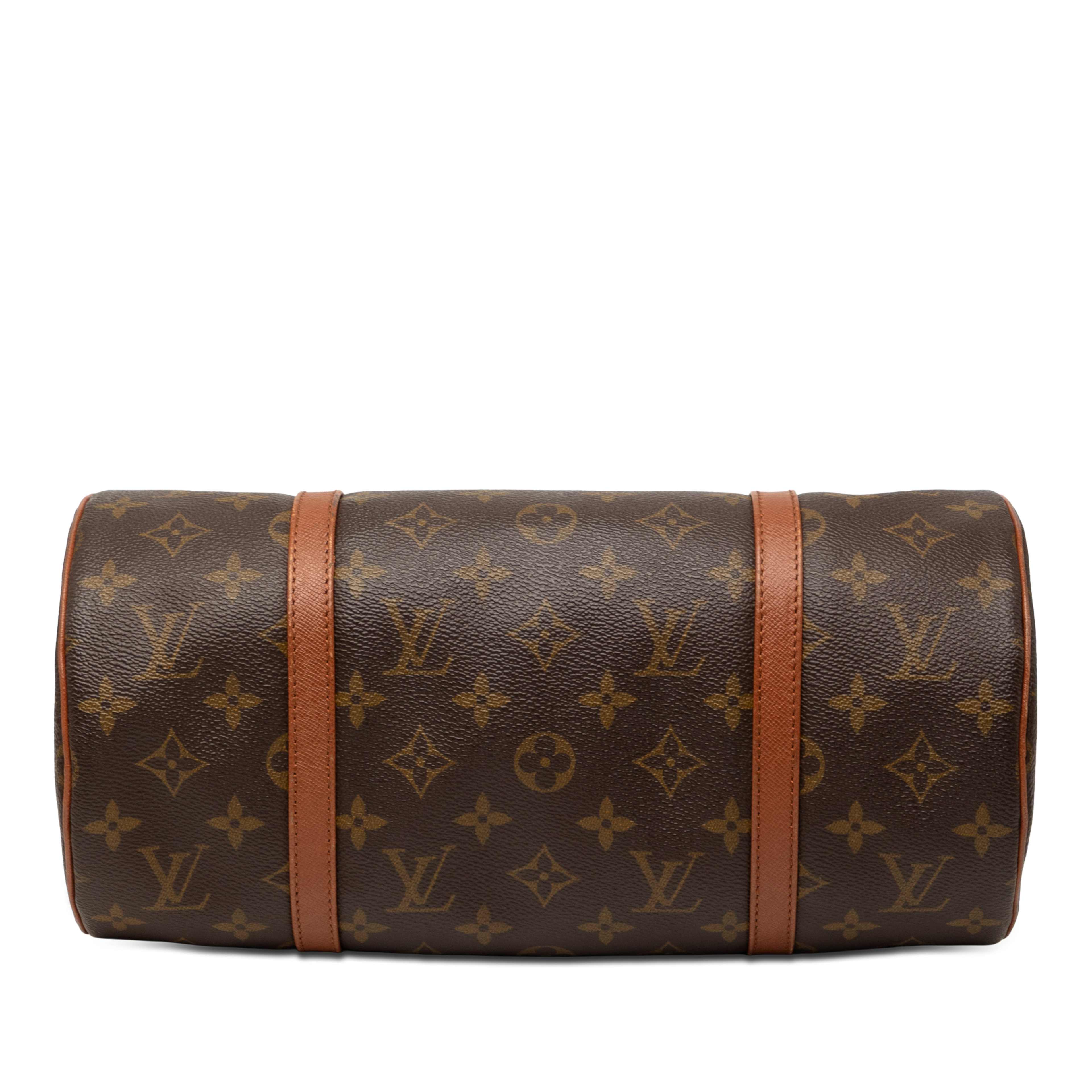 Louis Vuitton Monogram Papillon 30, från Luxclusif, i färgen brun. Klicka för att öppna bilden i stort format