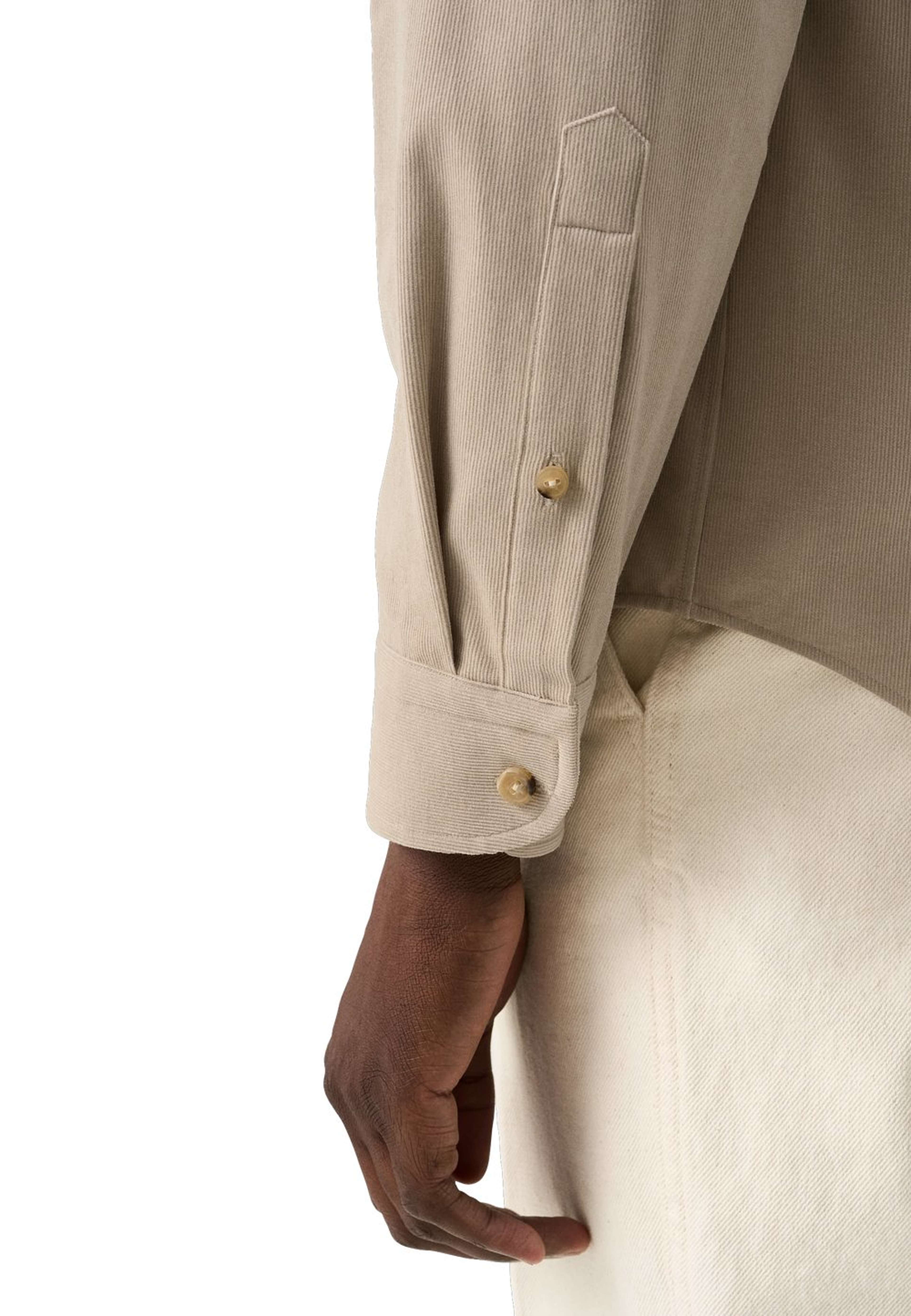 Manchesterskjorta Casual Fit, från Eton, i färgen beige. Klicka för att öppna bilden i stort format