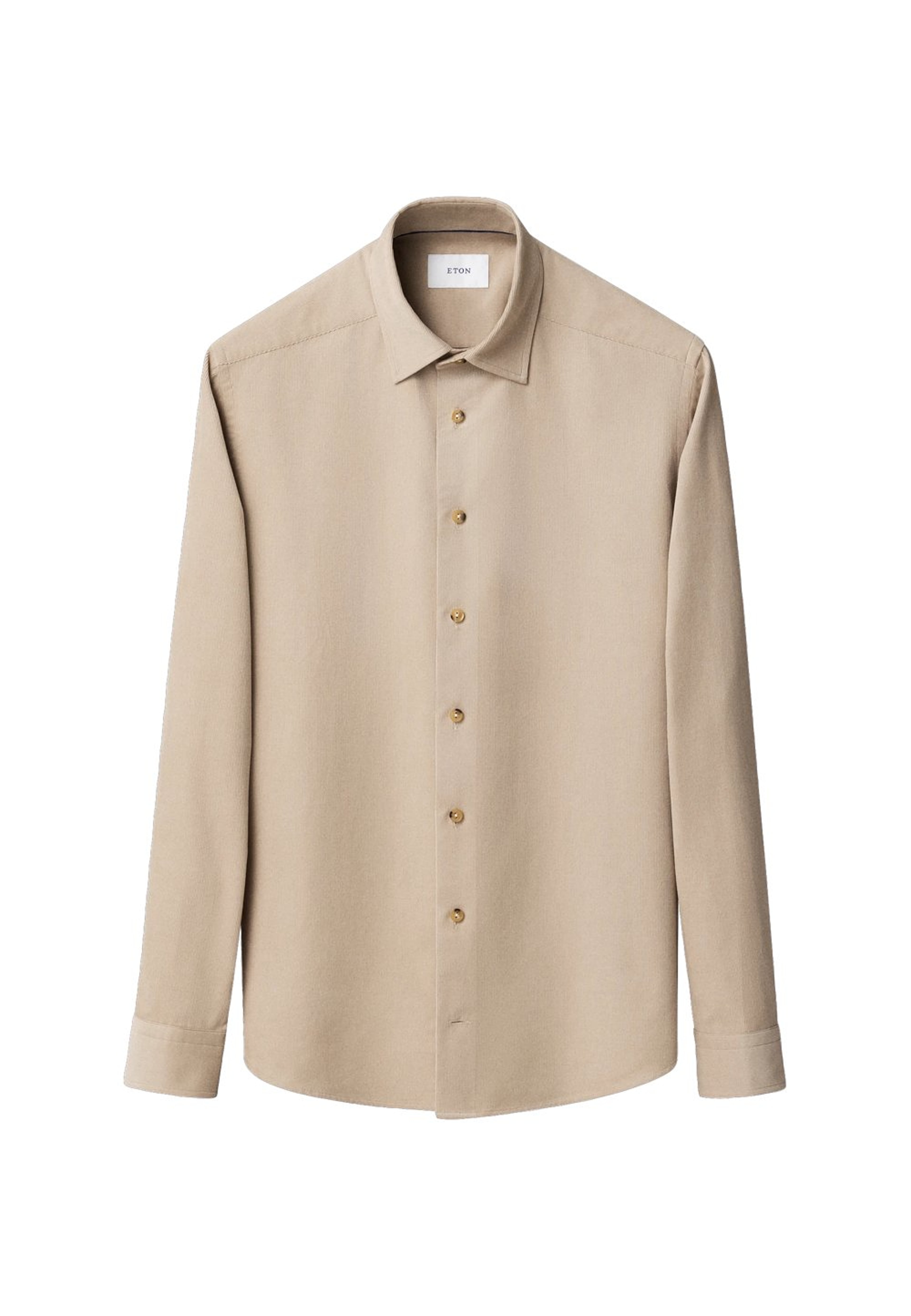 Manchesterskjorta Casual Fit, från Eton, i färgen beige. Klicka för att öppna bilden i stort format