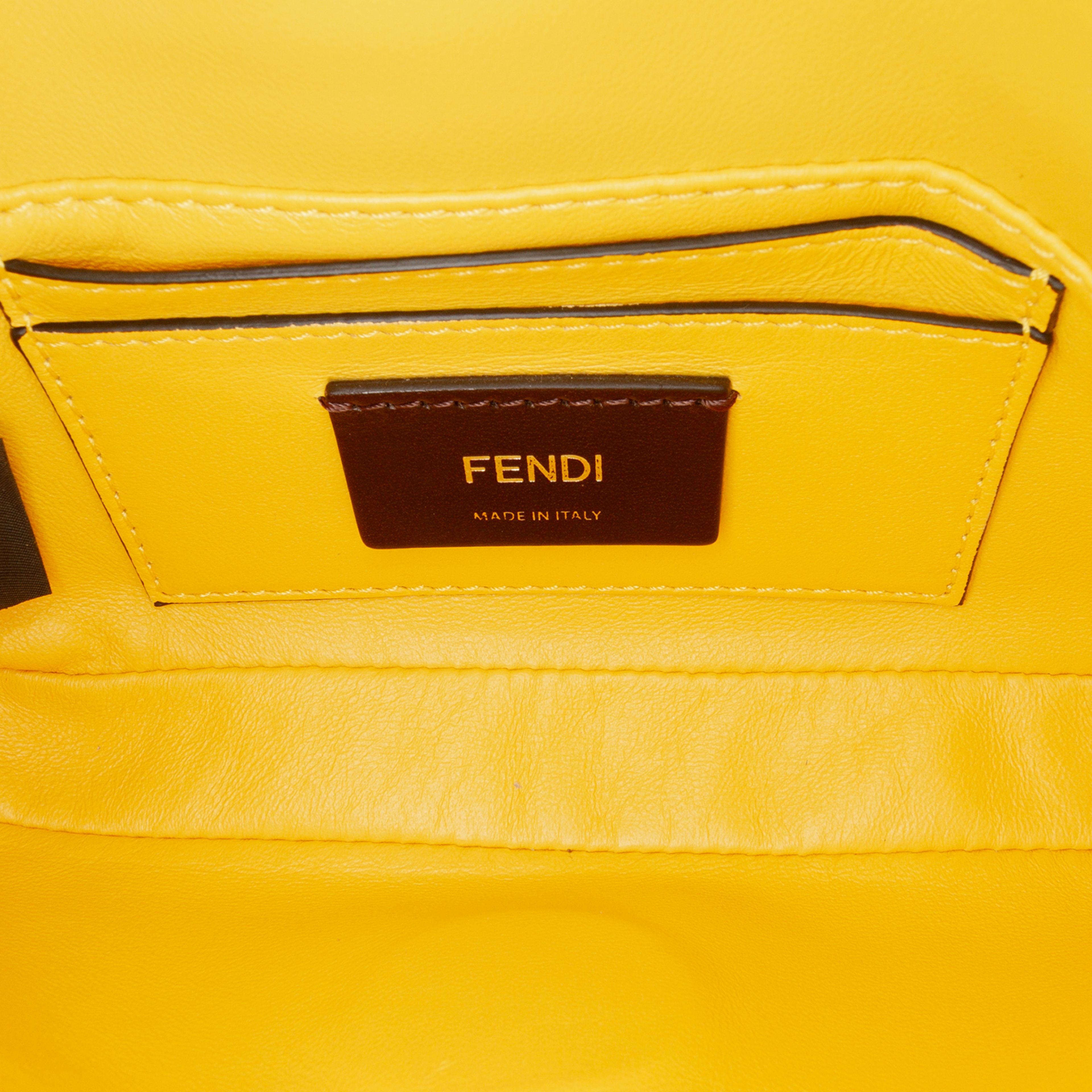 Fendi Leather Baguette Crossbody