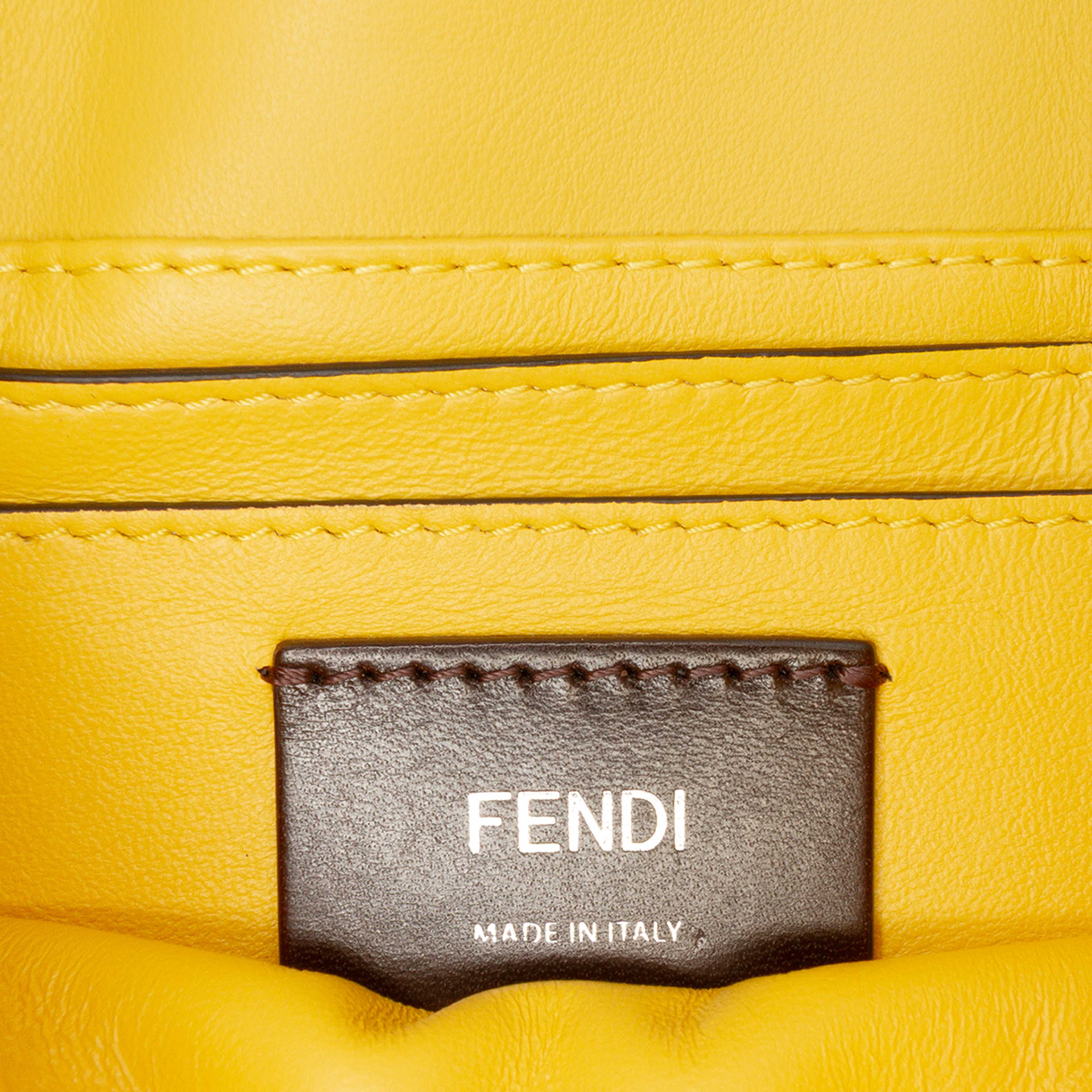 Fendi Leather Baguette Crossbody