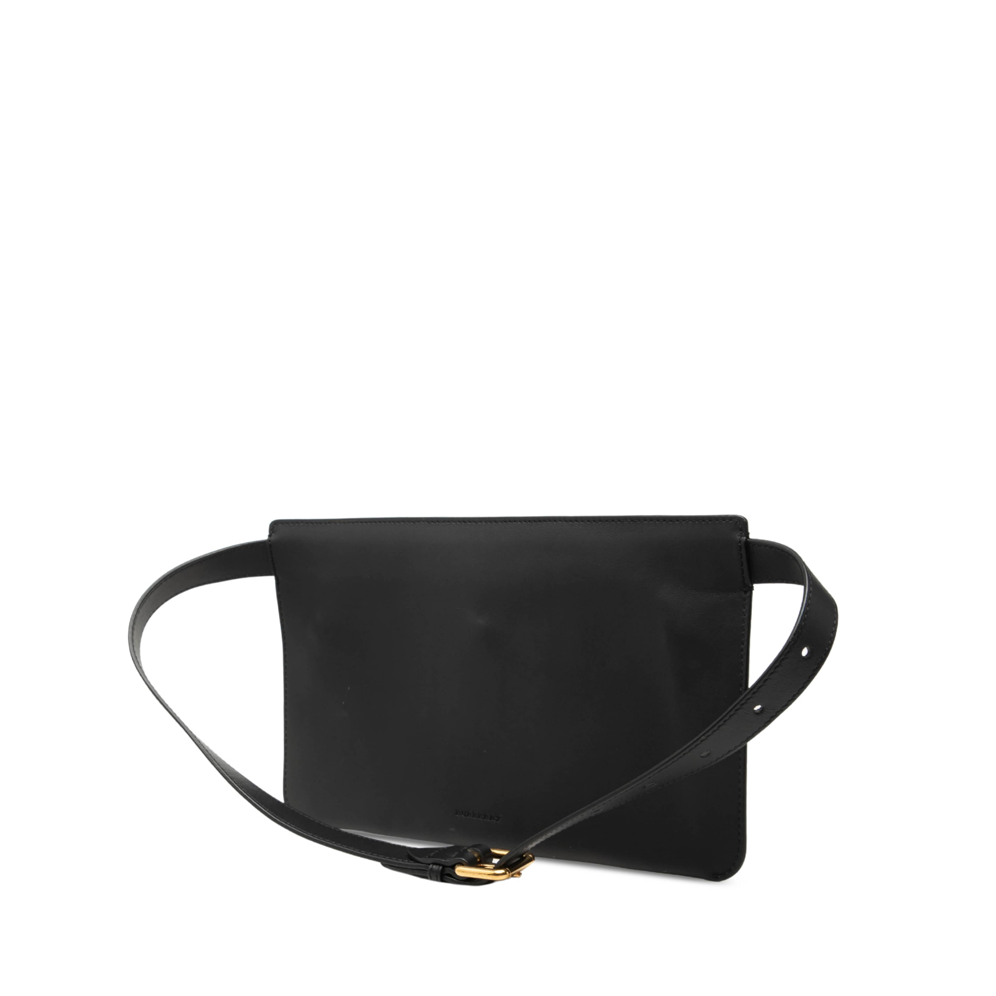 Burberry Leather Belt Bag, från Luxclusif, i färgen svart. Klicka för att öppna bilden i stort format