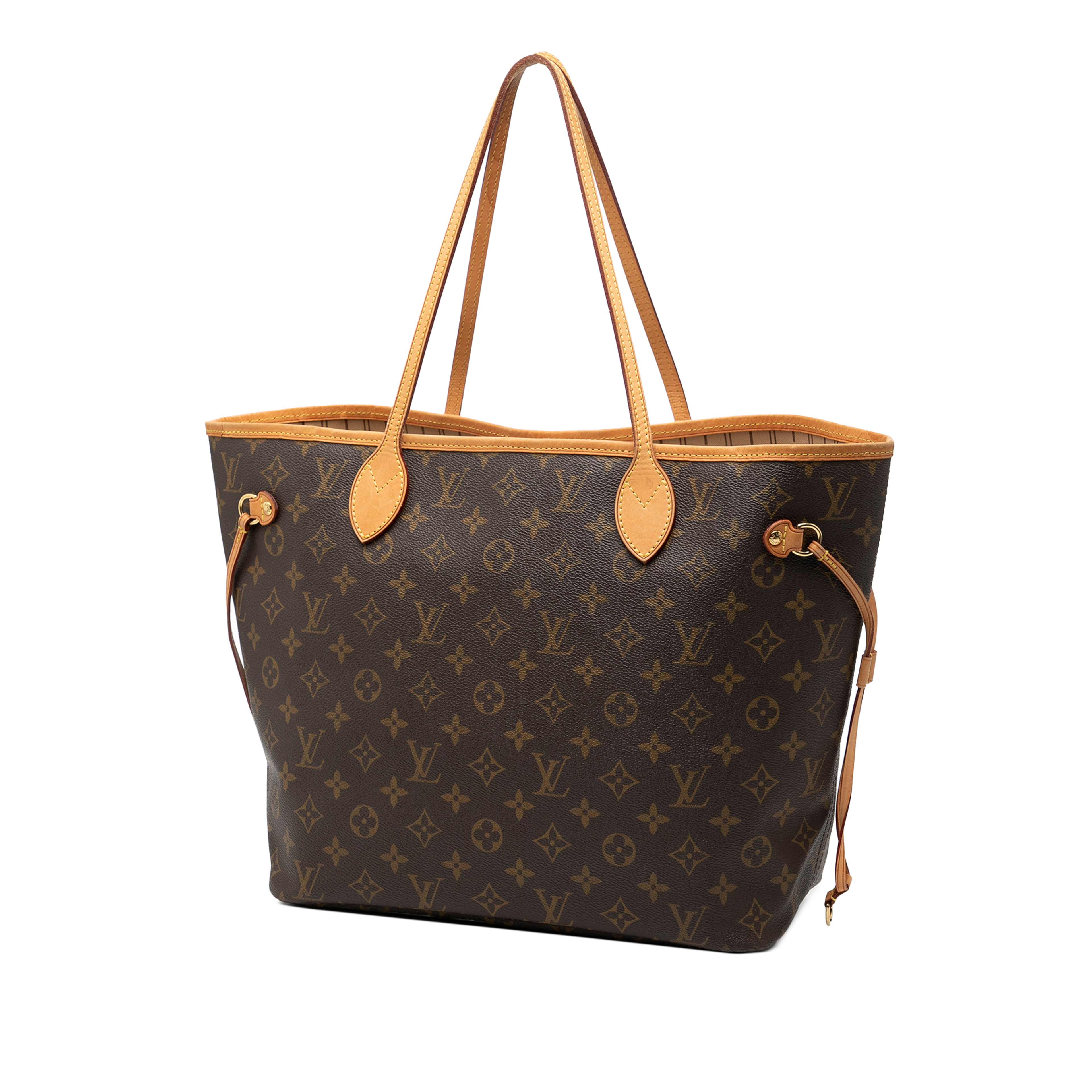 Louis Vuitton Monogram Neverfull Mm, från Luxclusif, i färgen brown. Klicka för att öppna bilden i stort format