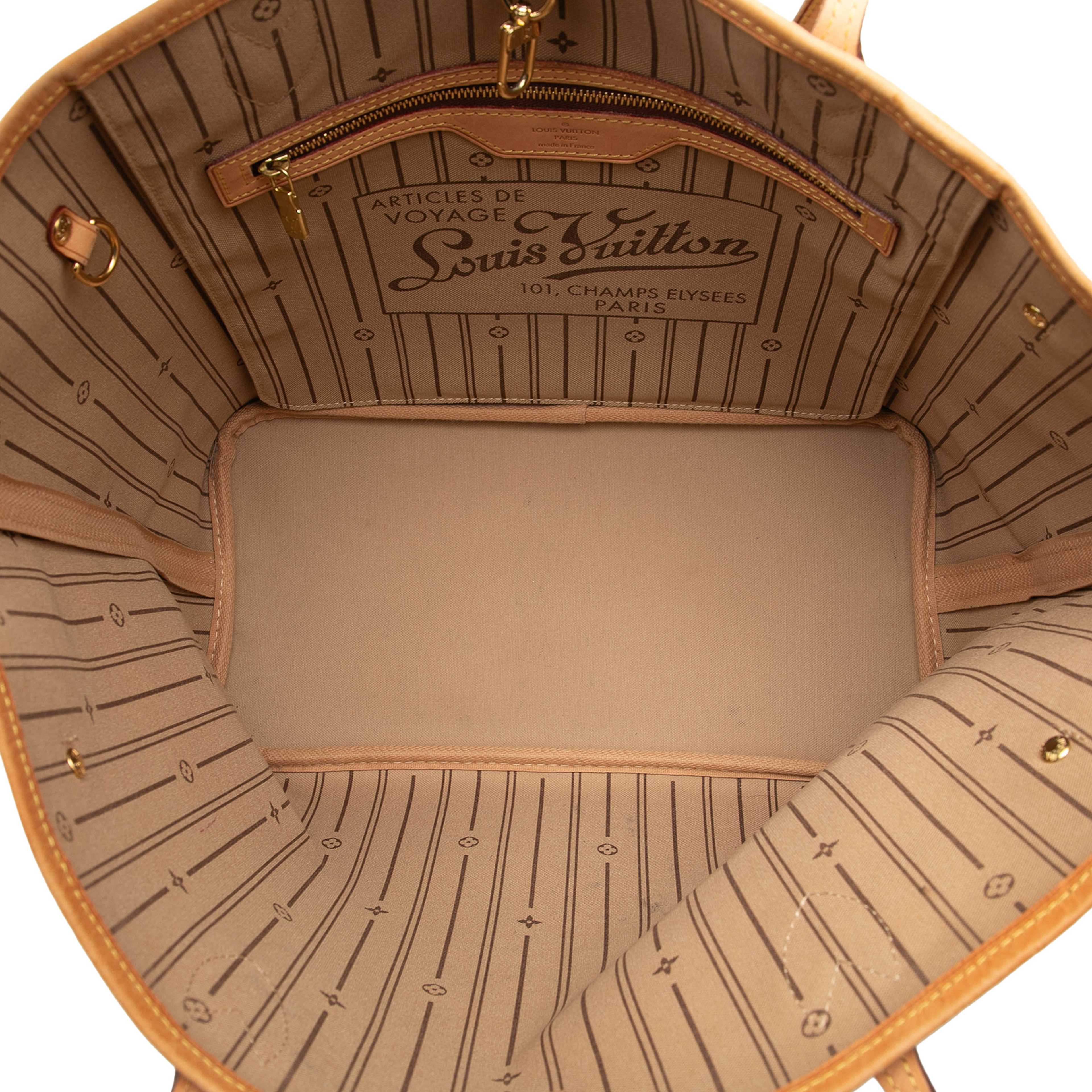 Louis Vuitton Monogram Neverfull Mm, från Luxclusif, i färgen brown. Klicka för att öppna bilden i stort format