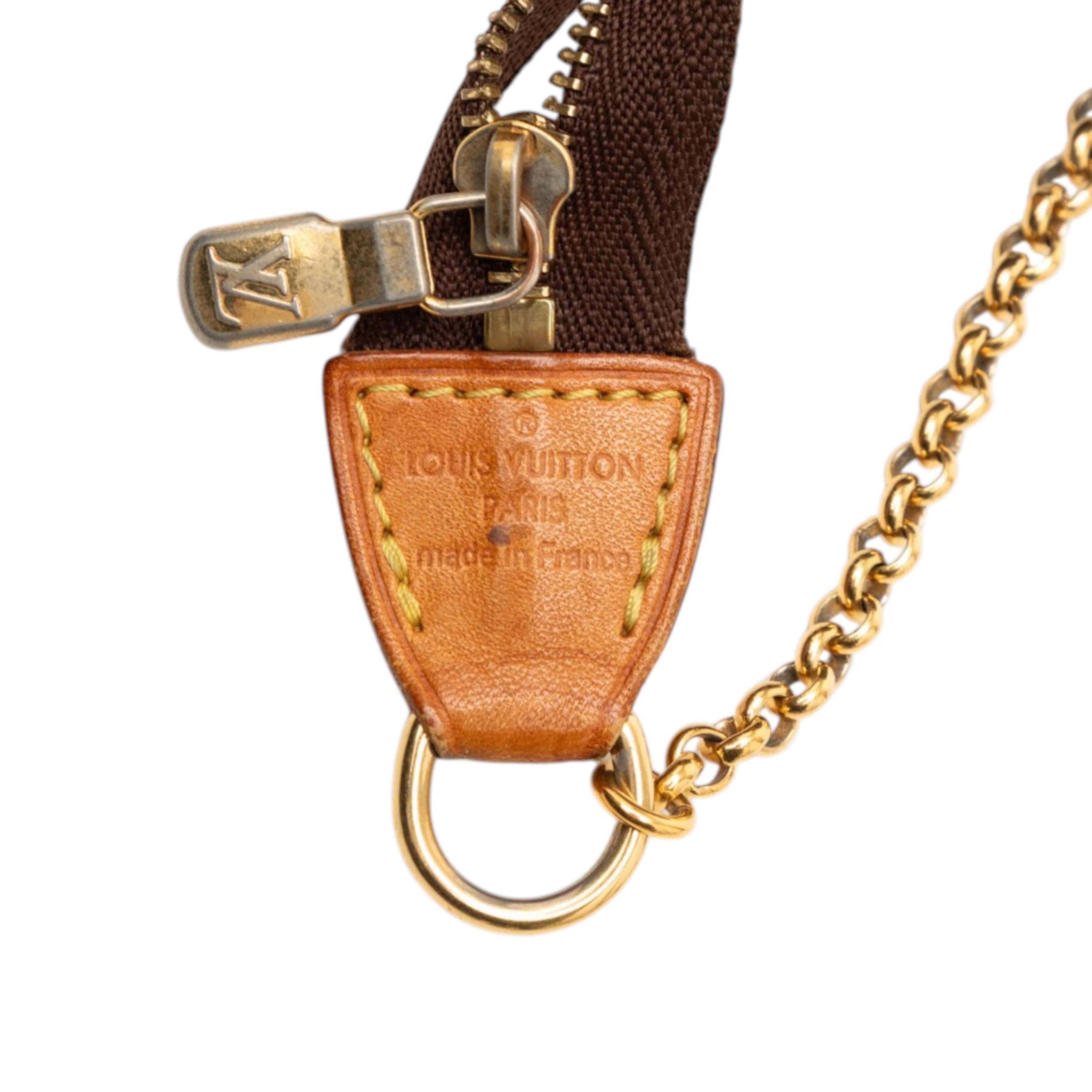 Louis Vuitton Monogram Eva, från Luxclusif, i färgen brown. Klicka för att öppna bilden i stort format